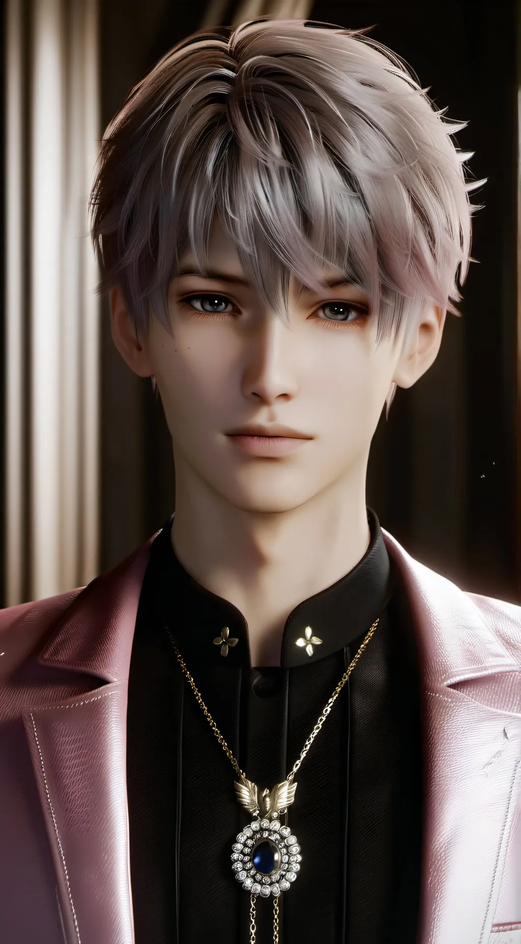 ai character: Theo background