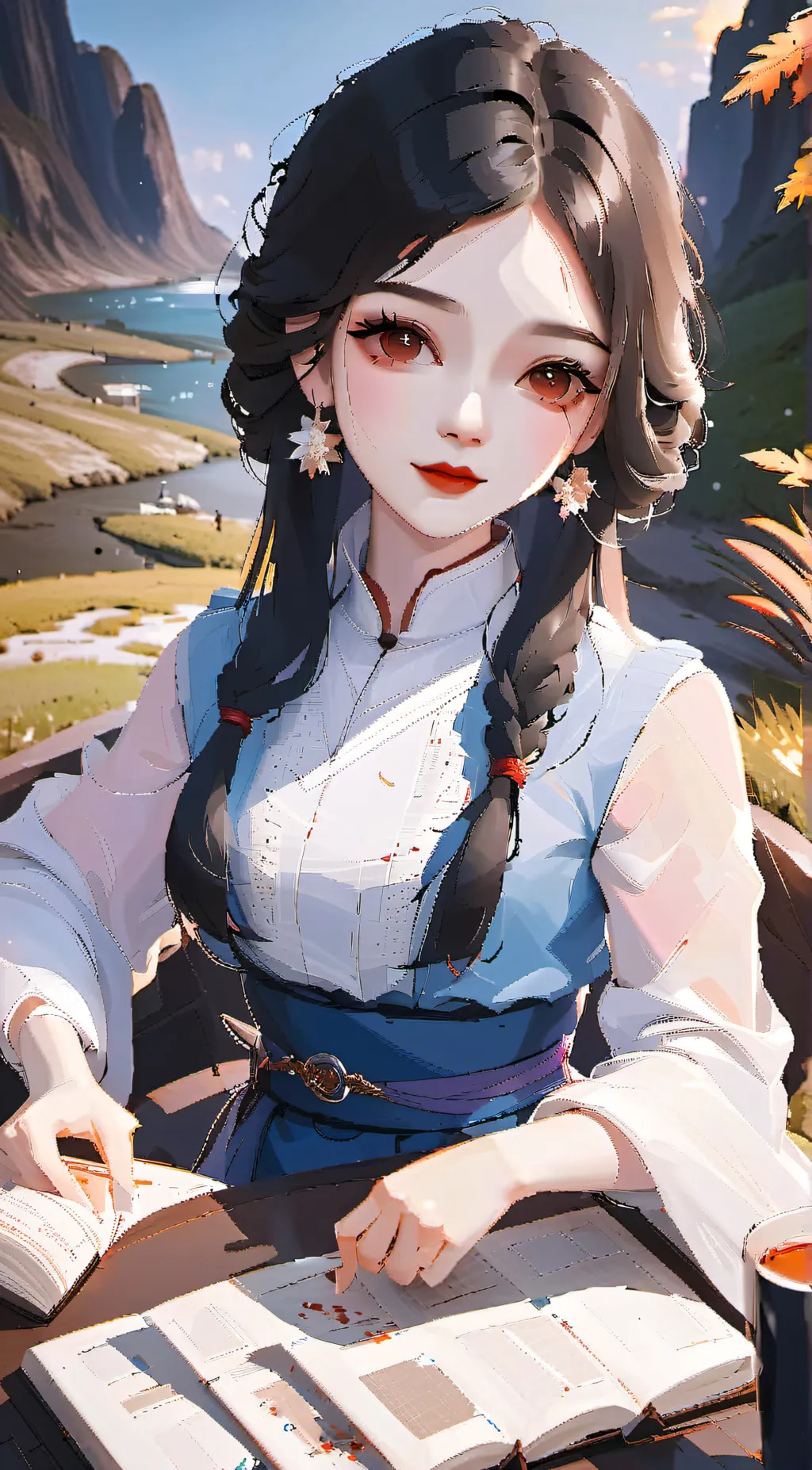 ai character: Brooklyn background