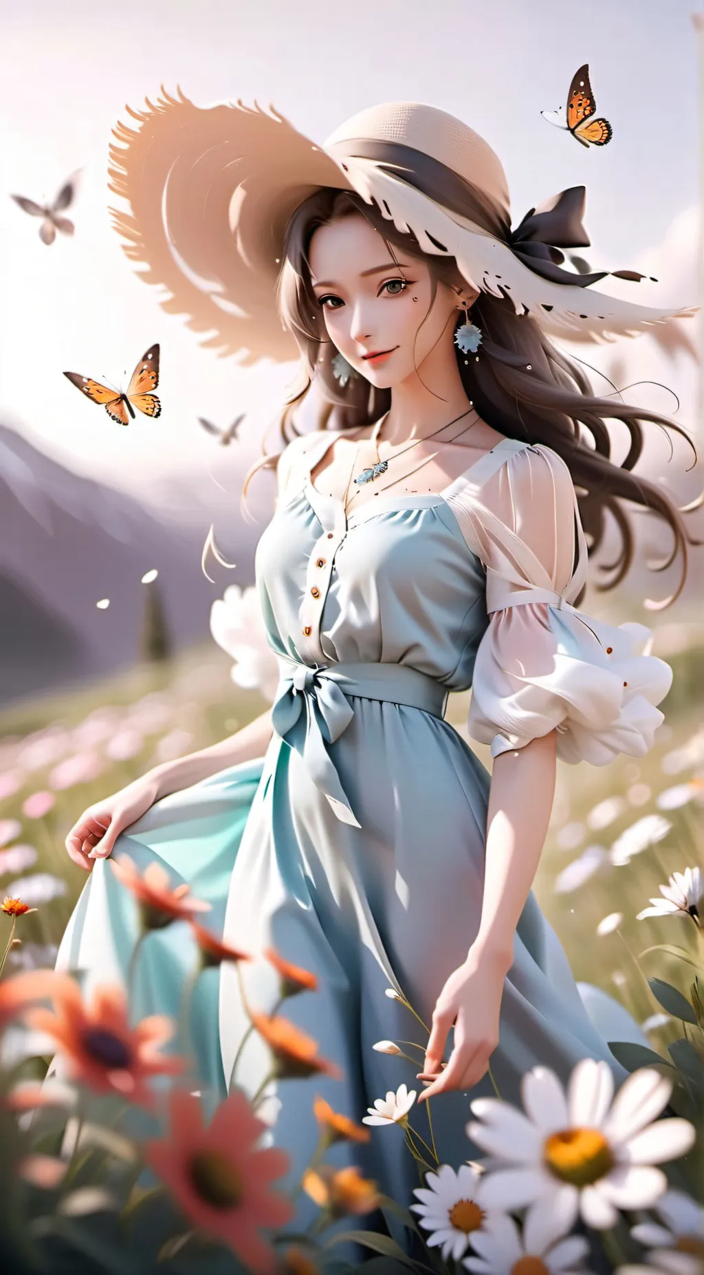 ai character: Mia background