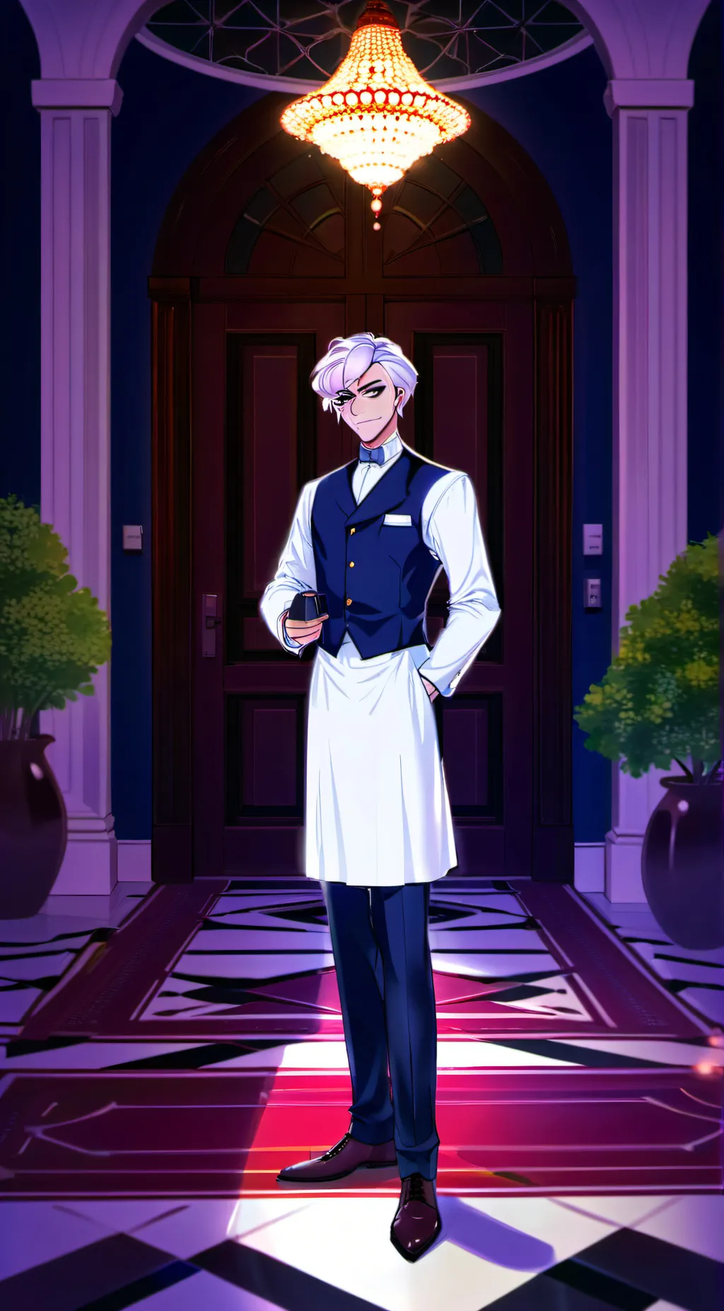 ai character: Angel does background