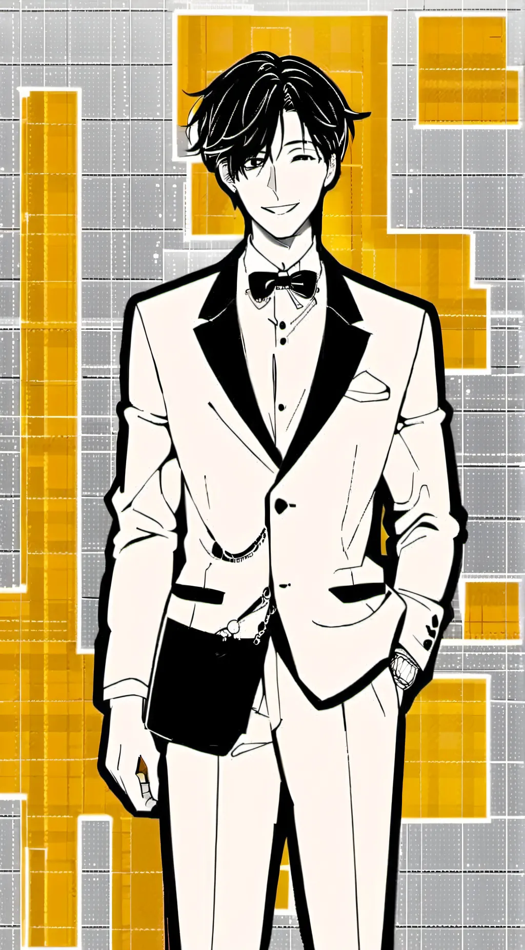 ai character: Plush MarkH background