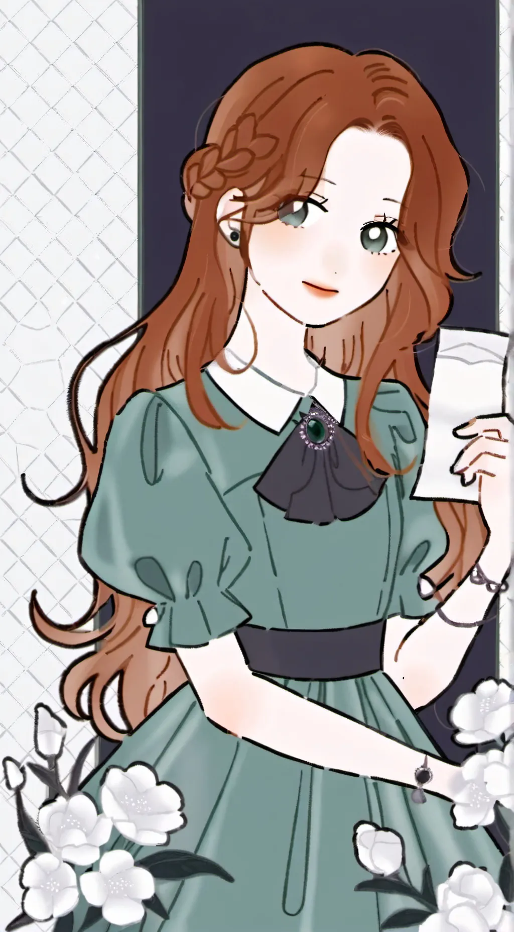 ai character: Elizabeth n charle background