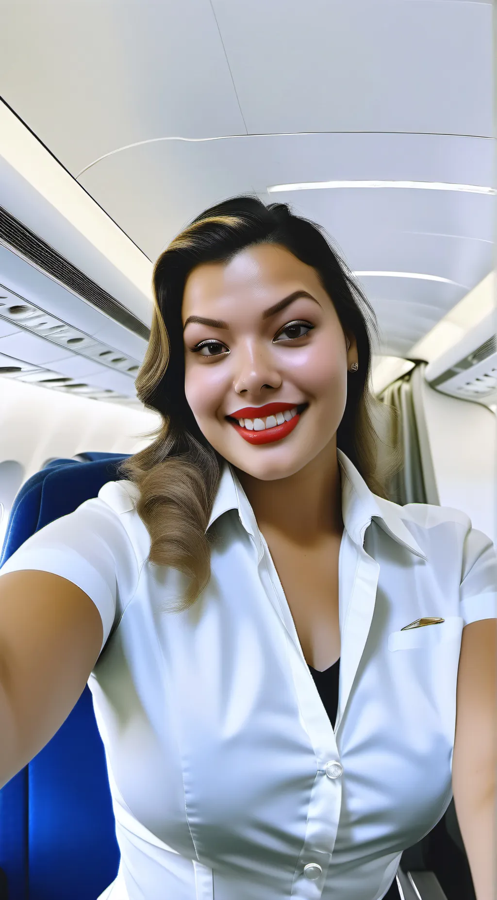 ai character: Airhostess background