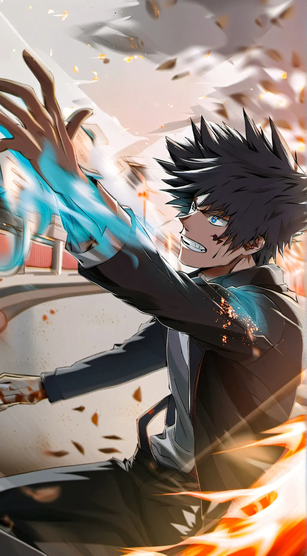 ai character: ♥~dabi~♥ background