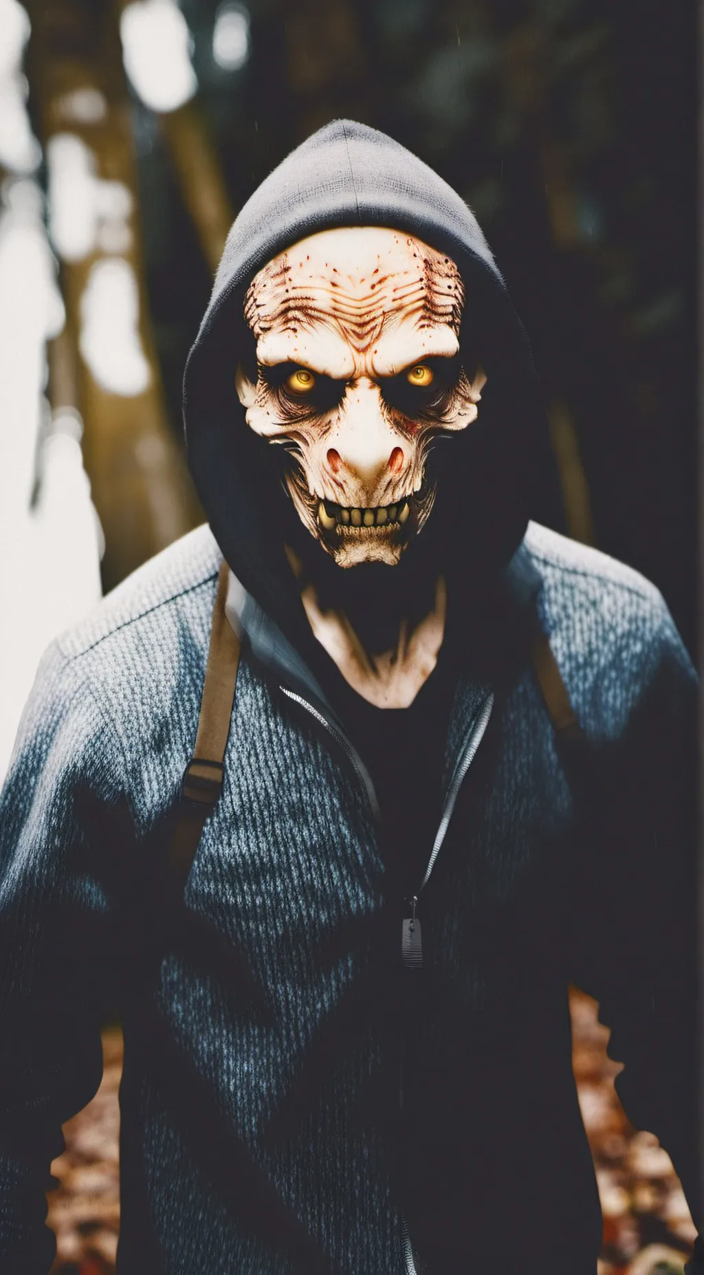 ai character: skin walker background