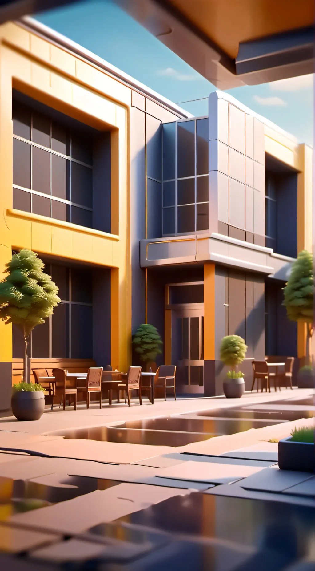 ai character: Director cameraman background