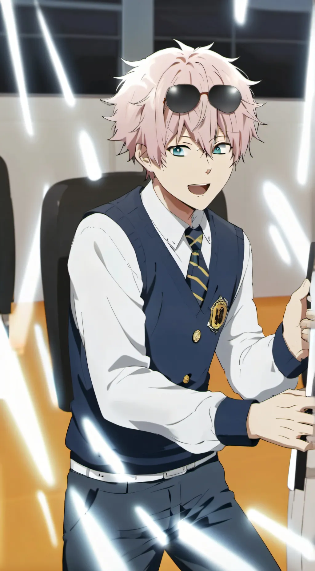 ai character: Gojo background