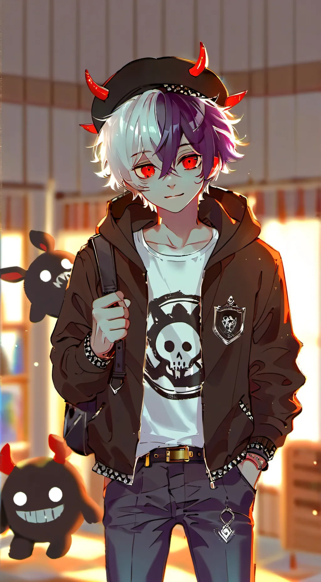 ai character: 《Asher》 background