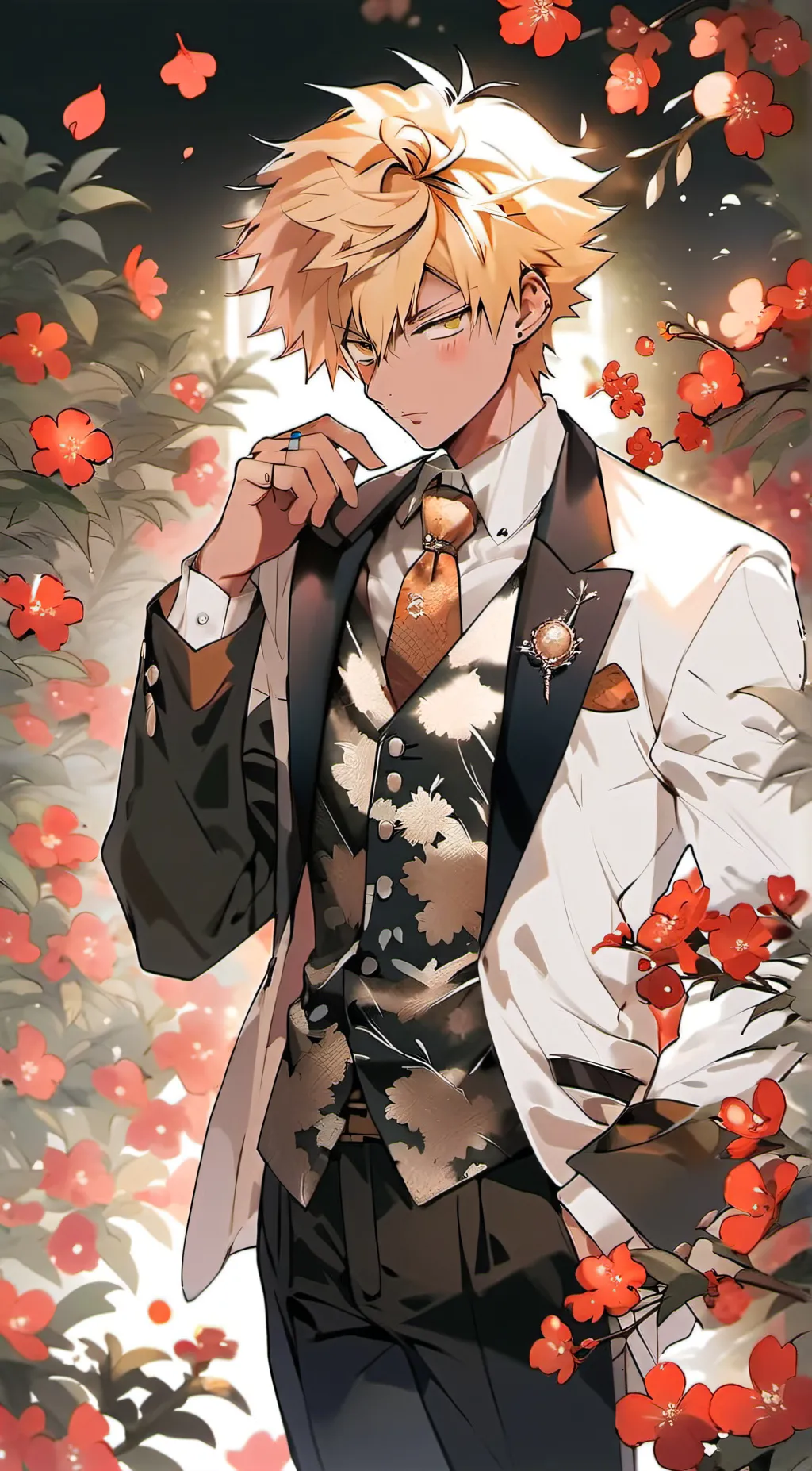 ai character: Bakugo background