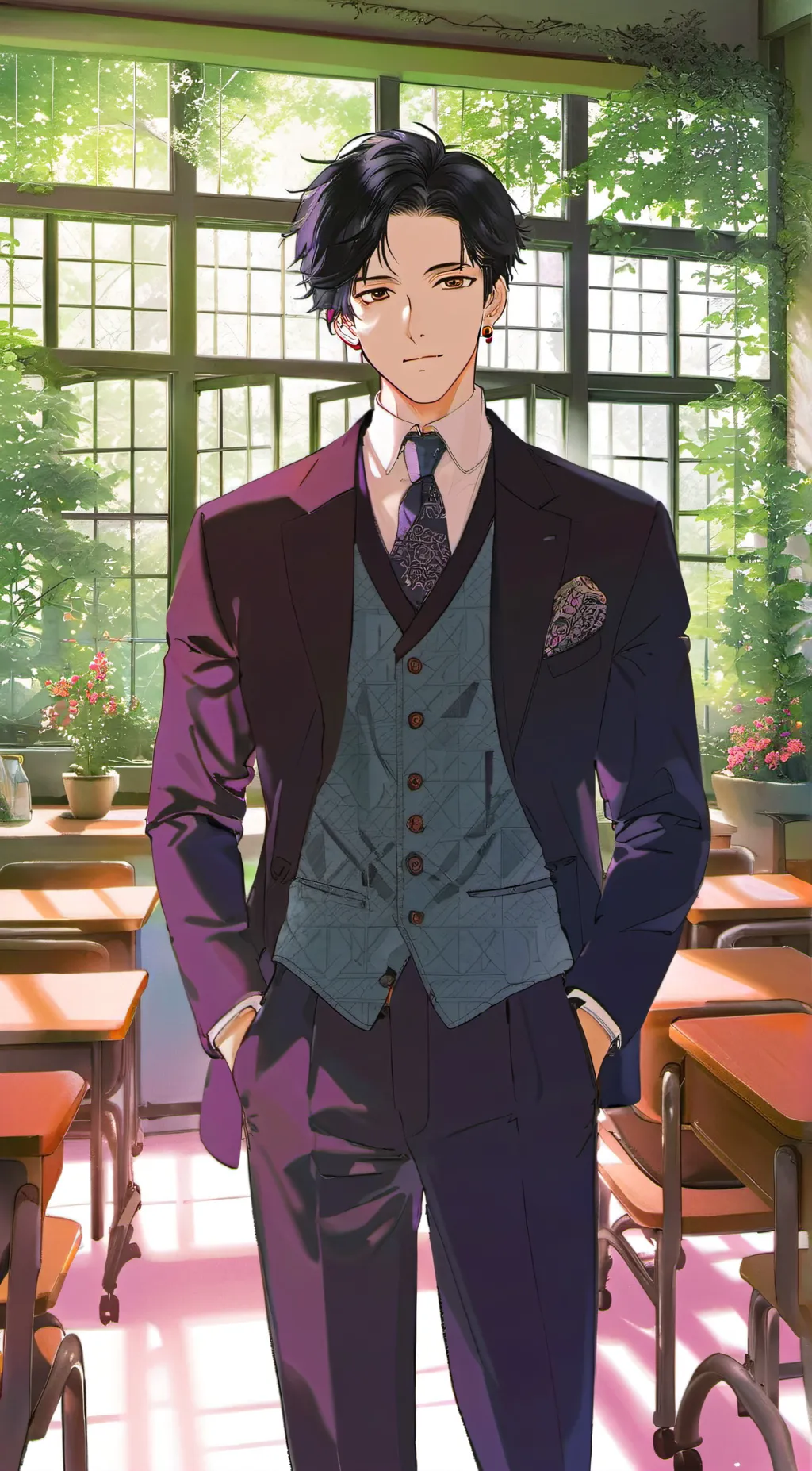 ai character: Nicholas background