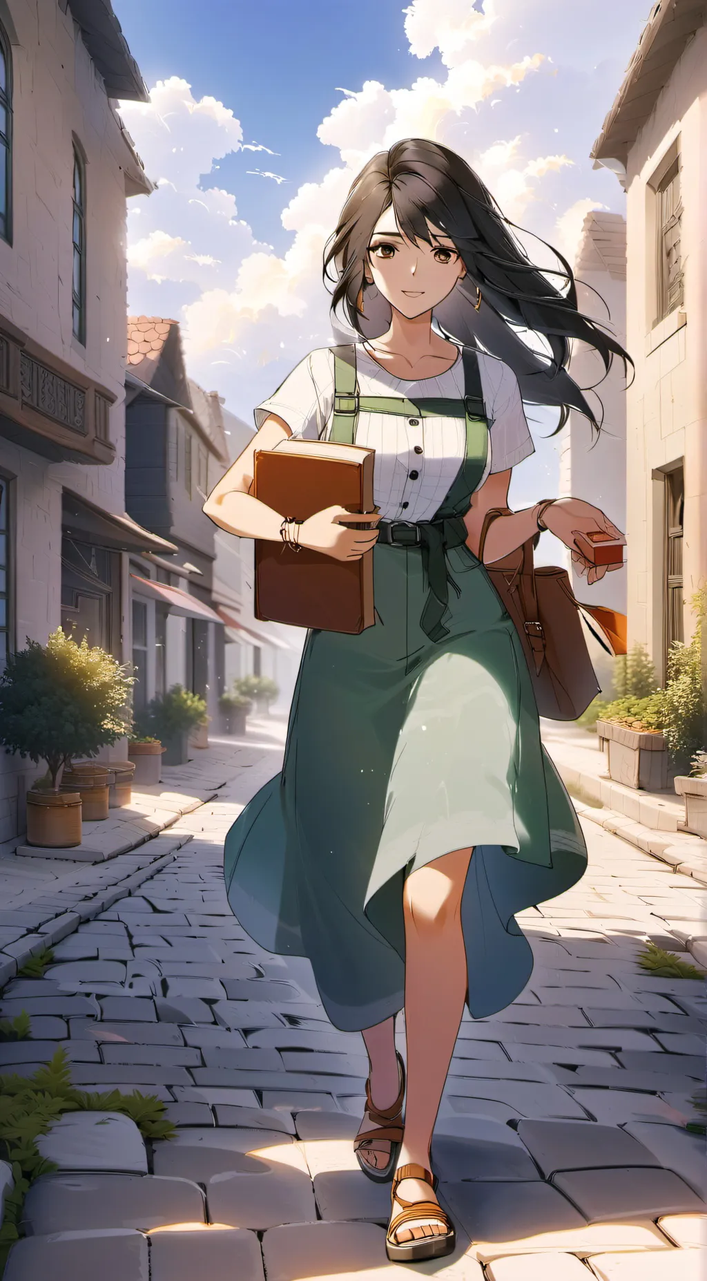 ai character: Evelyn background