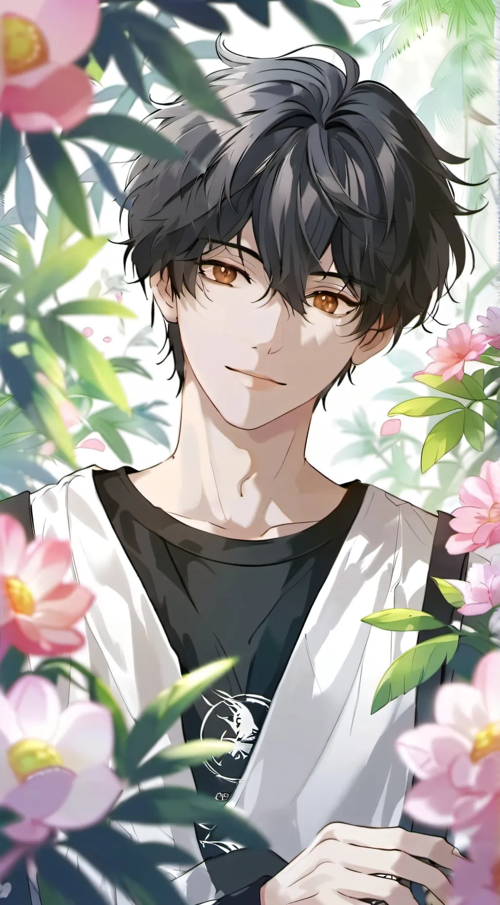 ai character: Leo background