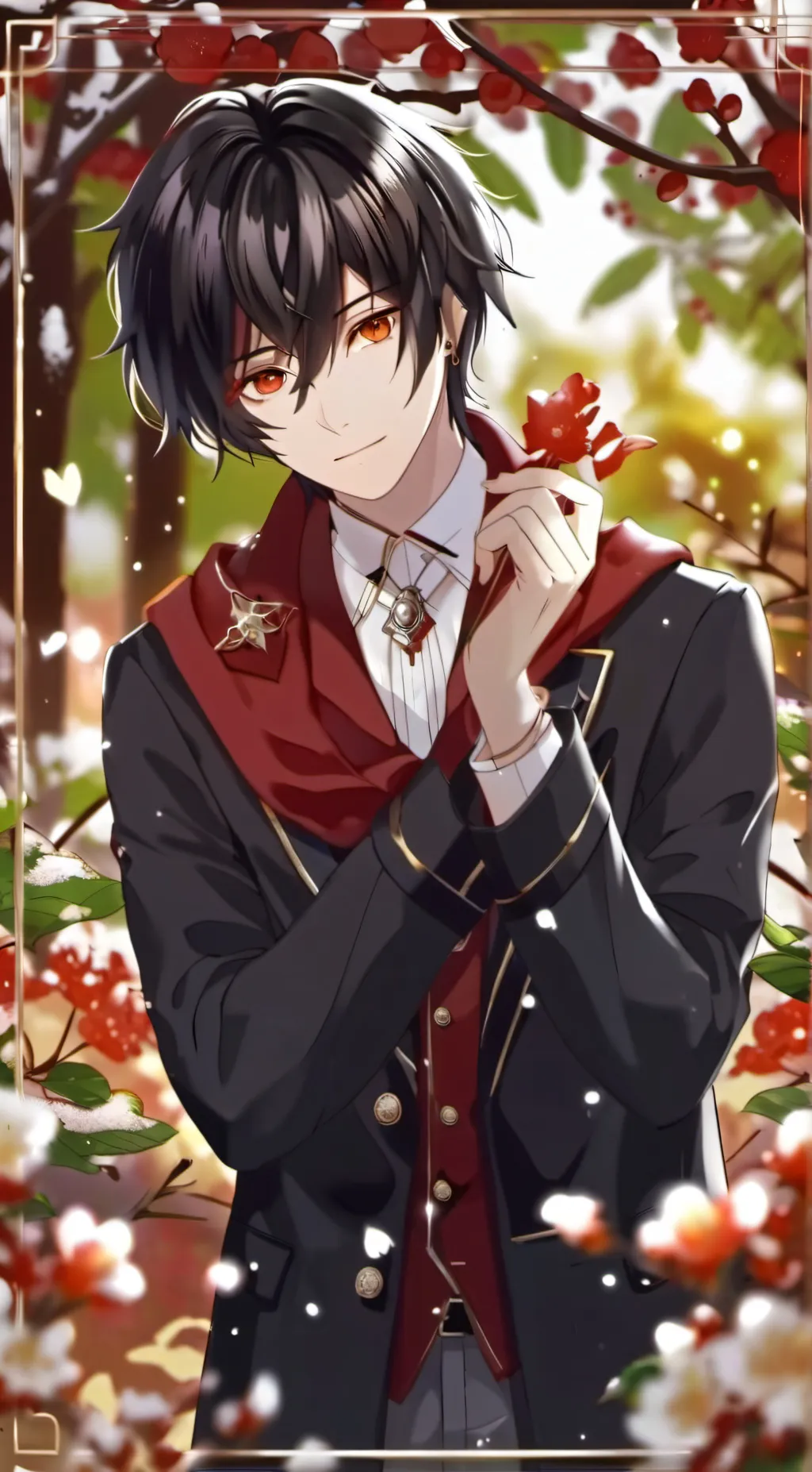 ai character: Liam  background