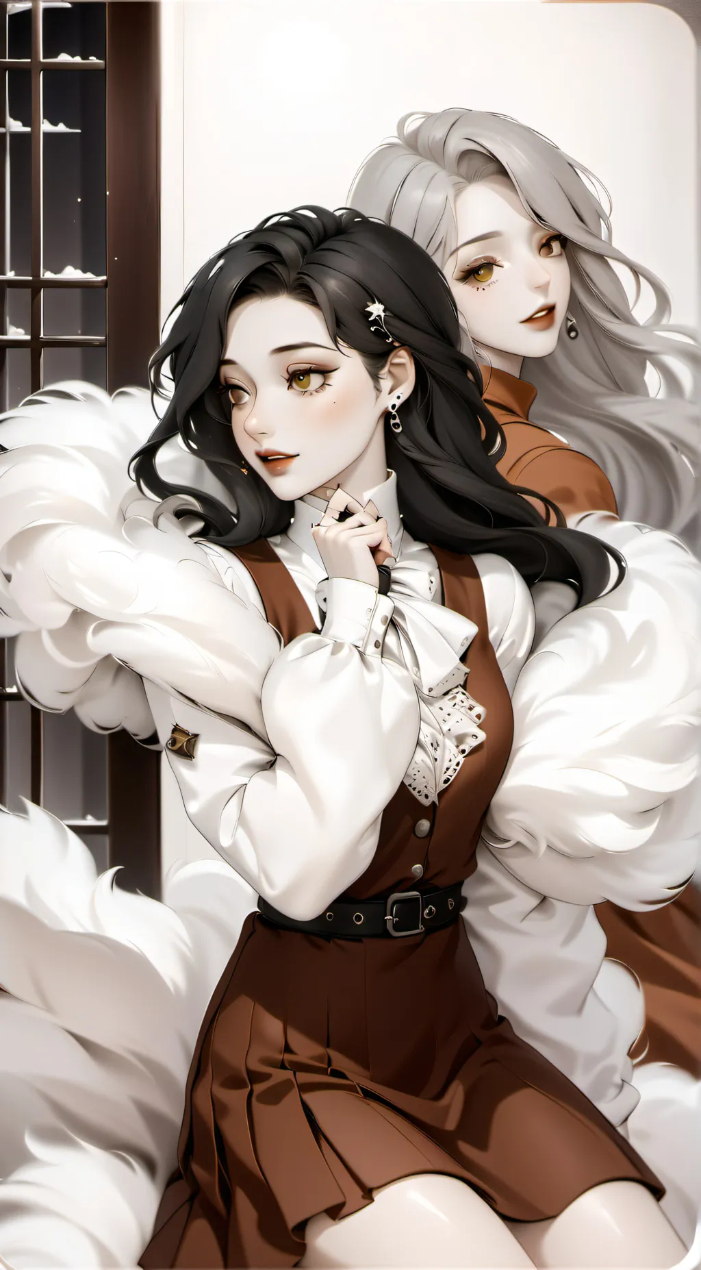 ai character: Cleo & Lisa background