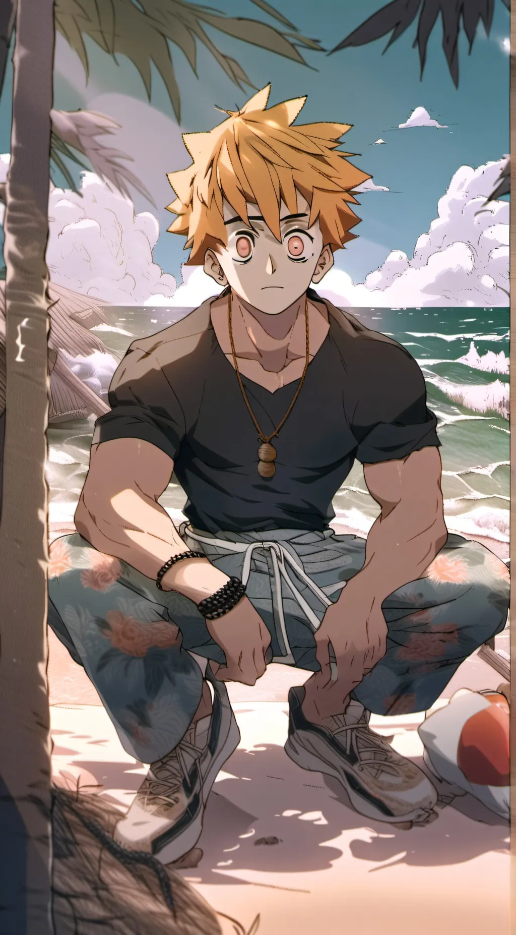 ai character: Spike background