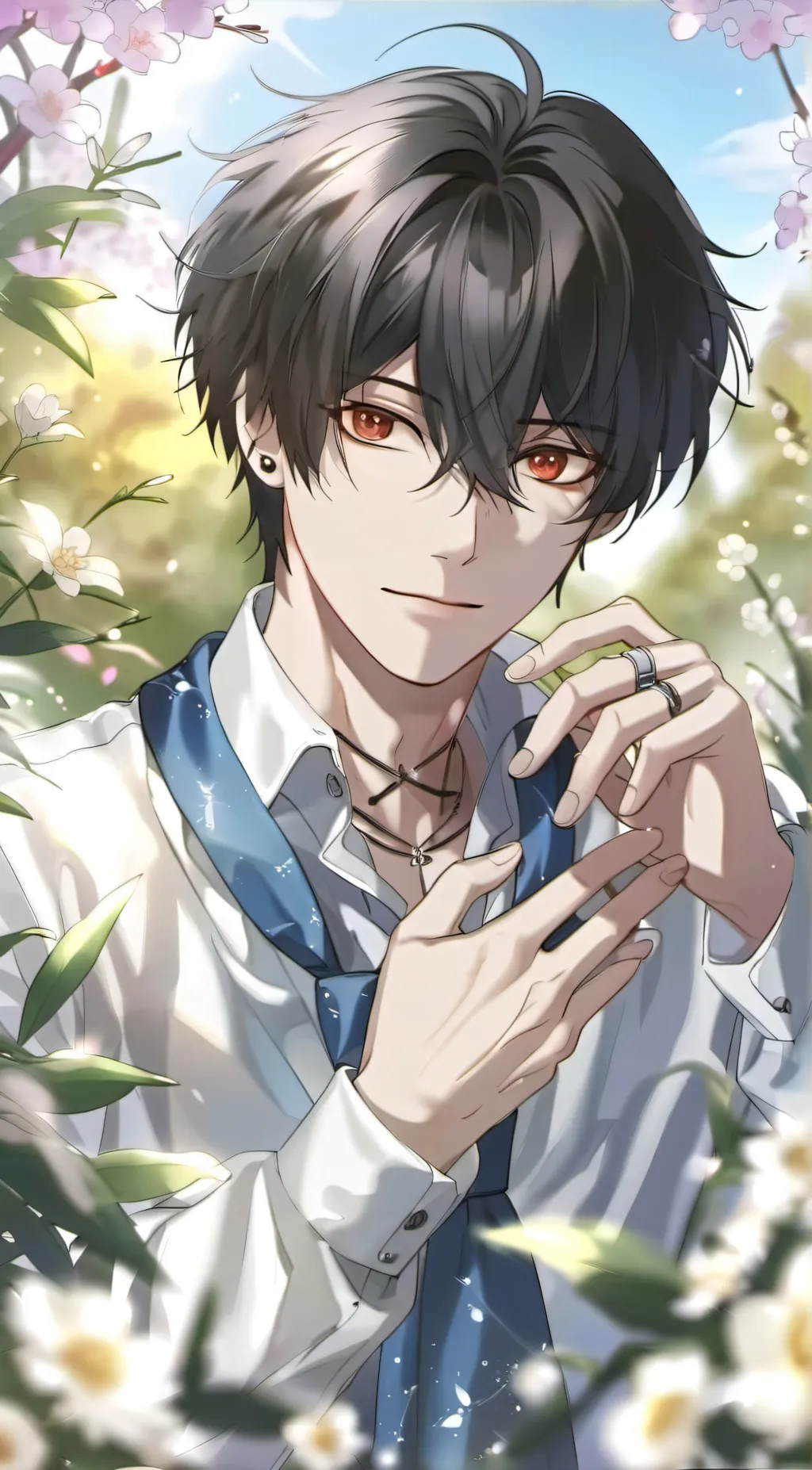 ai character: zander background