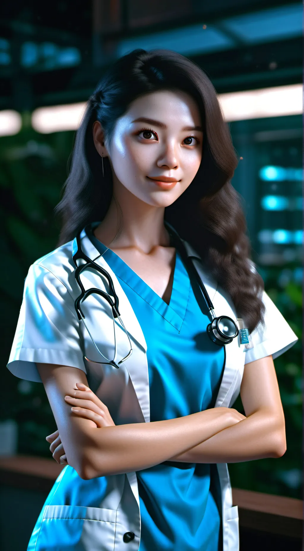 ai character: Dr.Hailey background