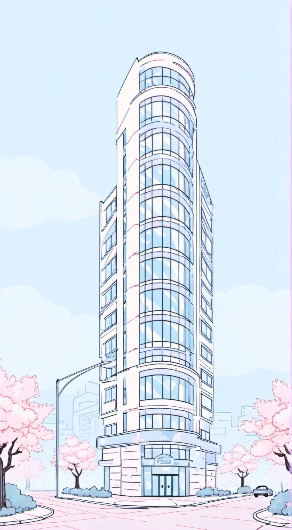 ai character: Director cam background