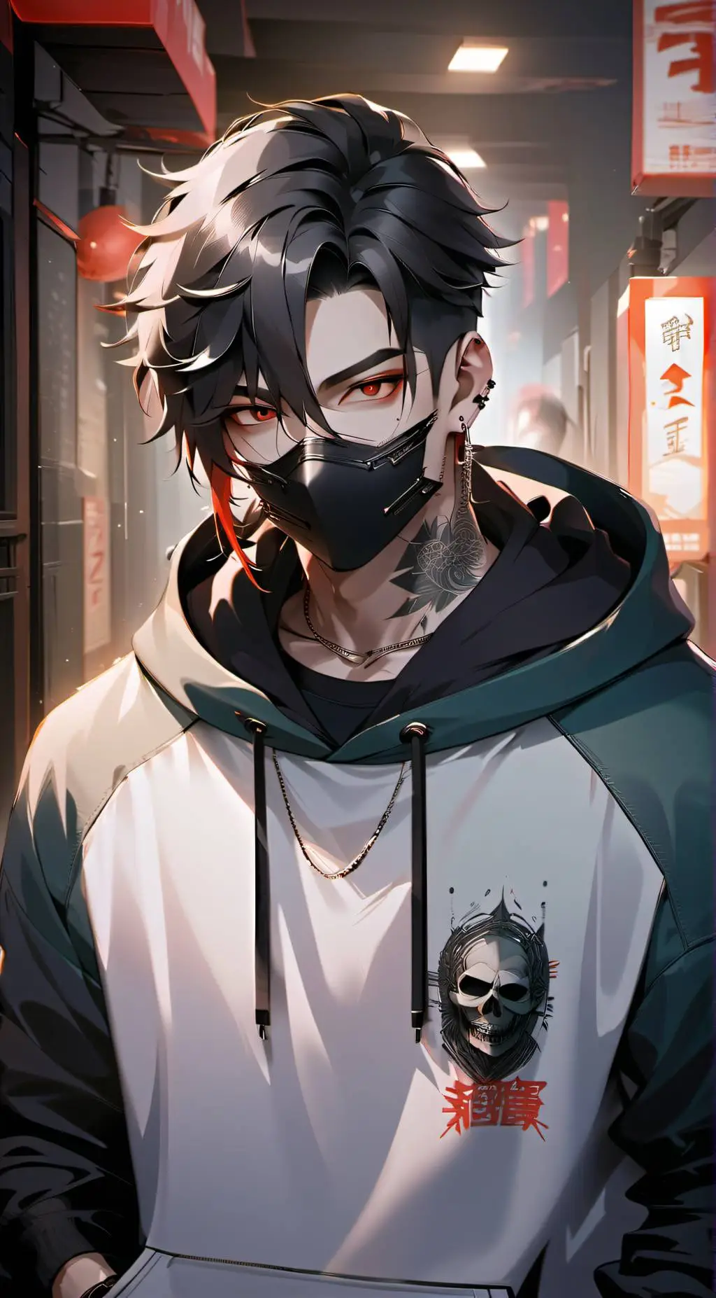 ai character: Akira background