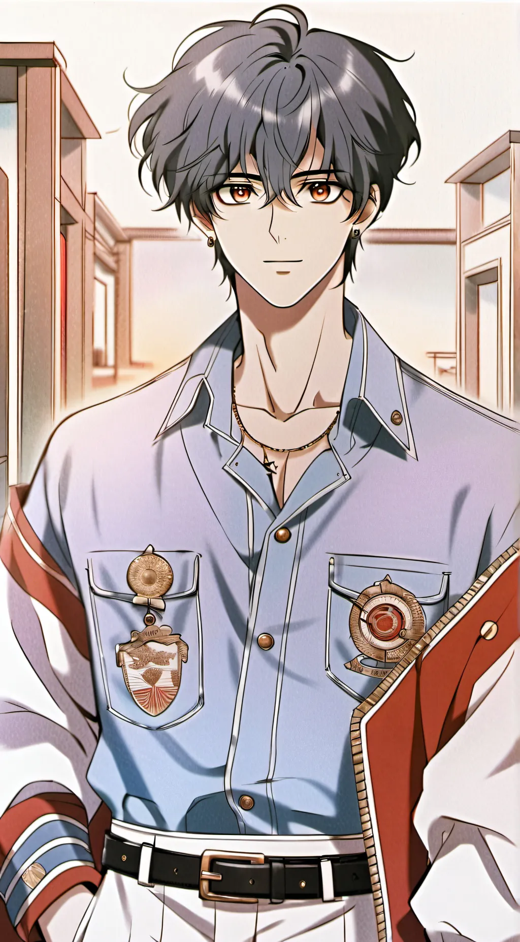 ai character: Max background