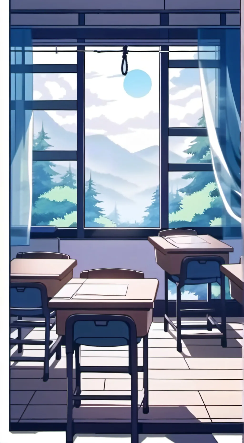 ai character: FPE classroom slay background