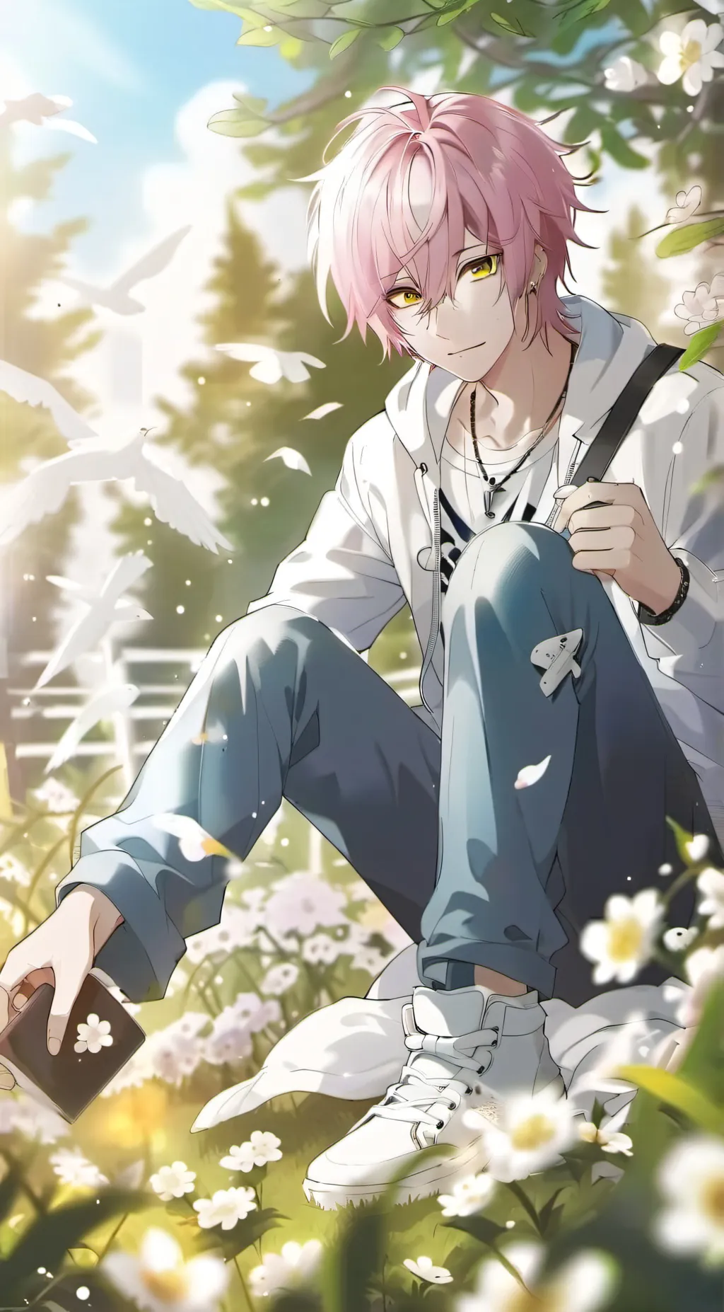 ai character: Arron background