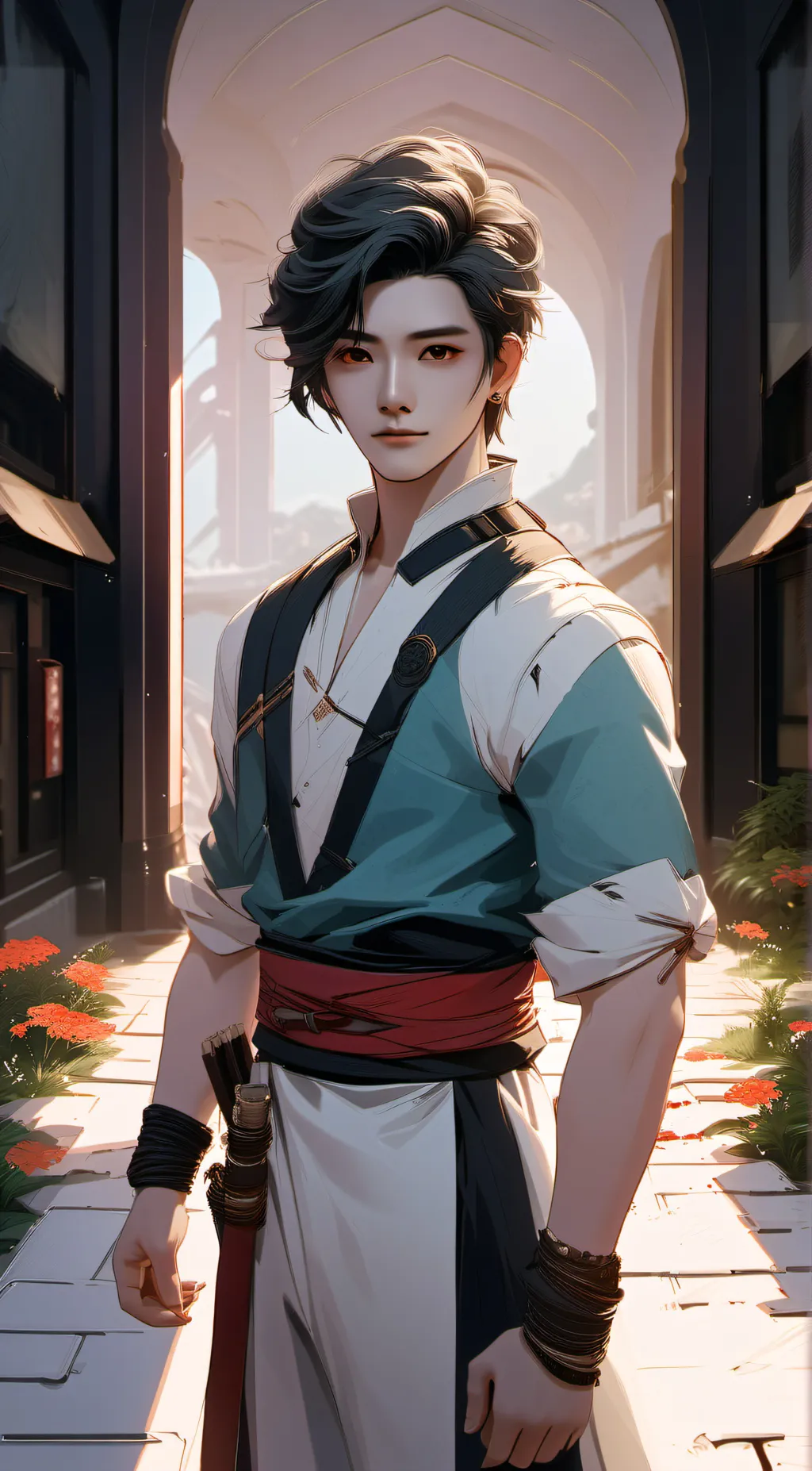 ai character: nathen background