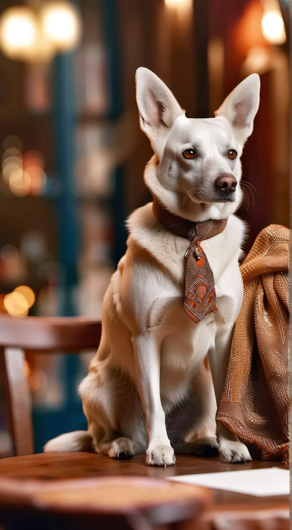 ai character: Scooby-Doo  background