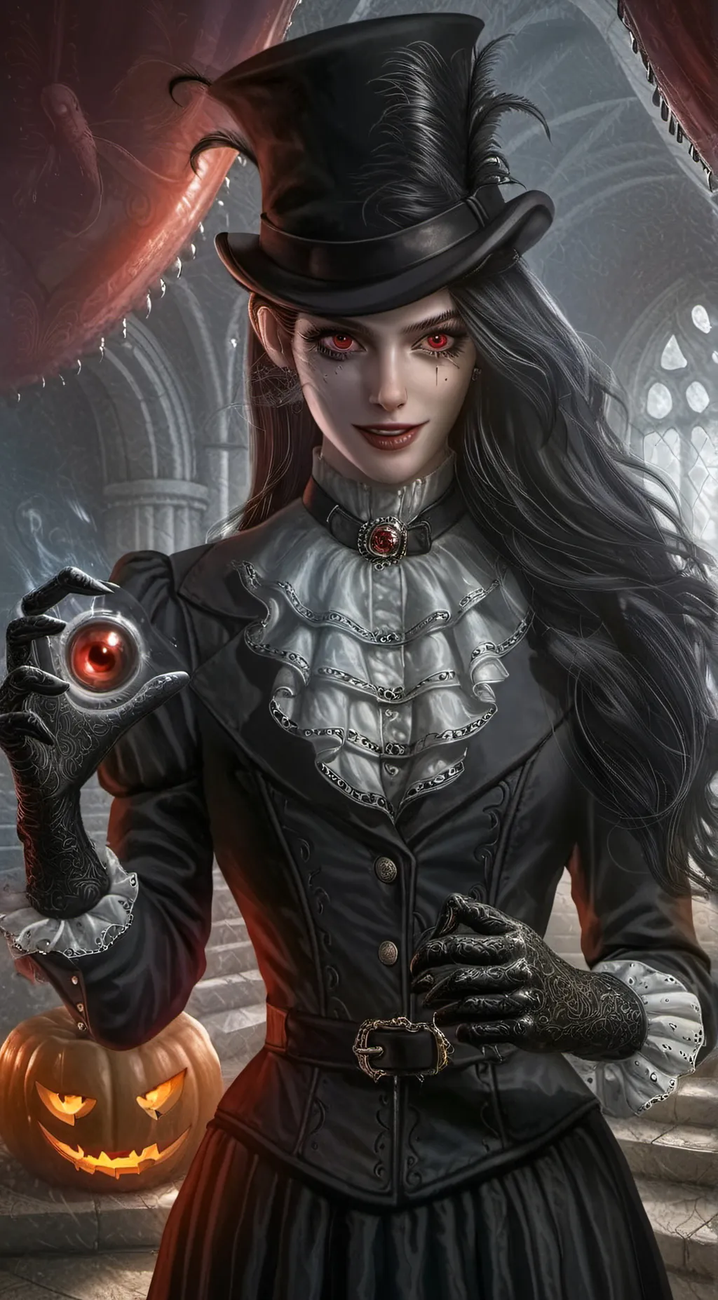 ai character: Victoria background