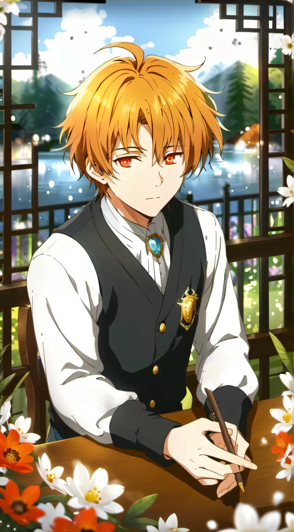 ai character: Lance background