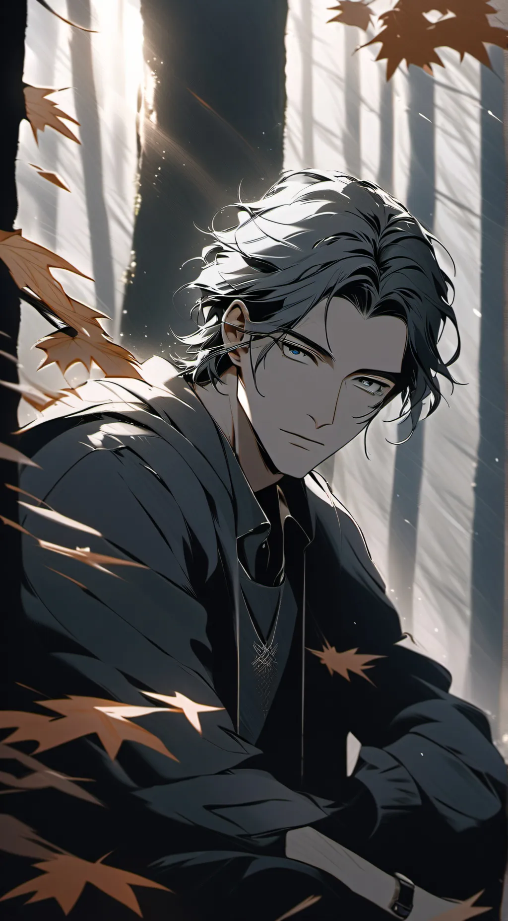 ai character: Leo background