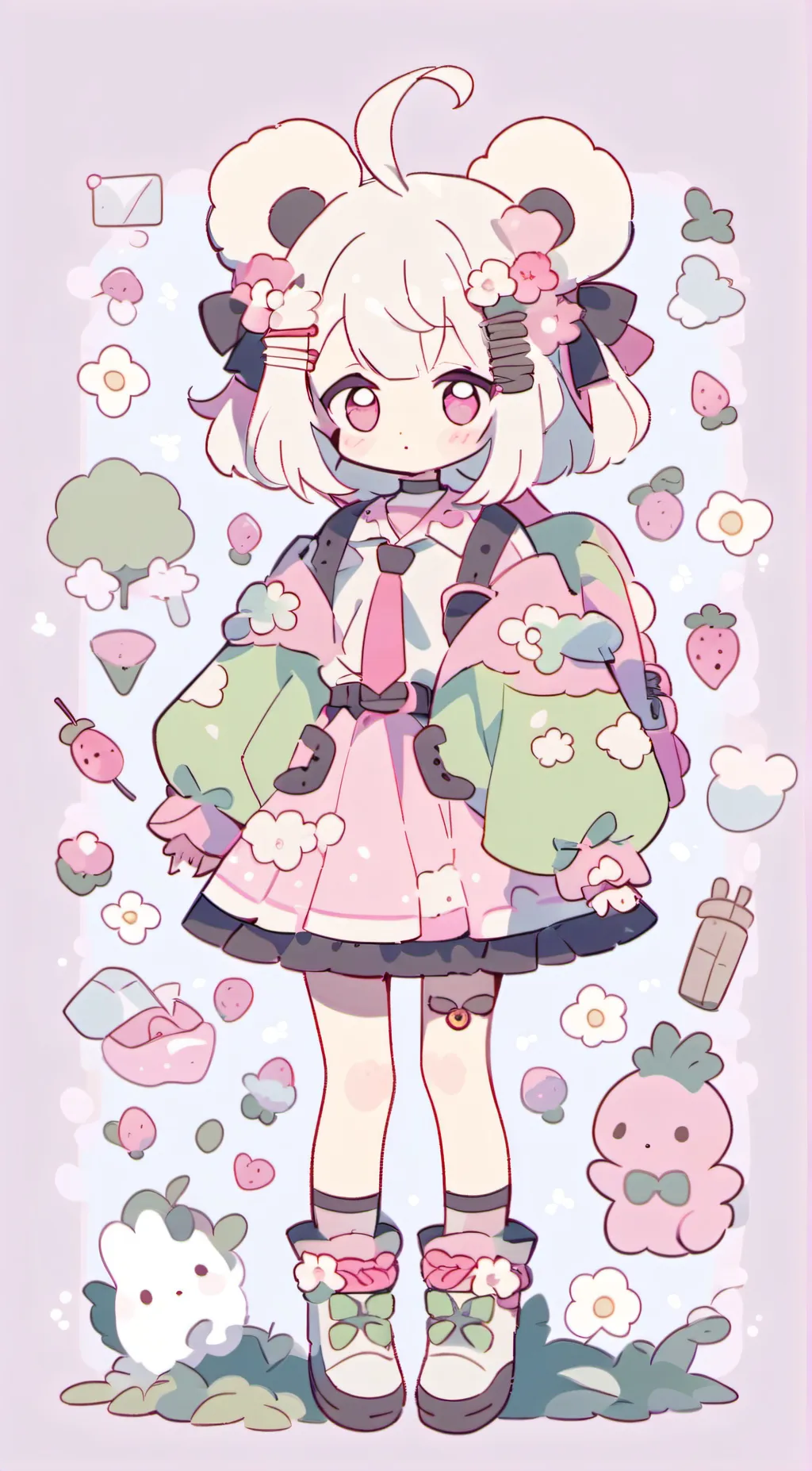 ai character: Leah background