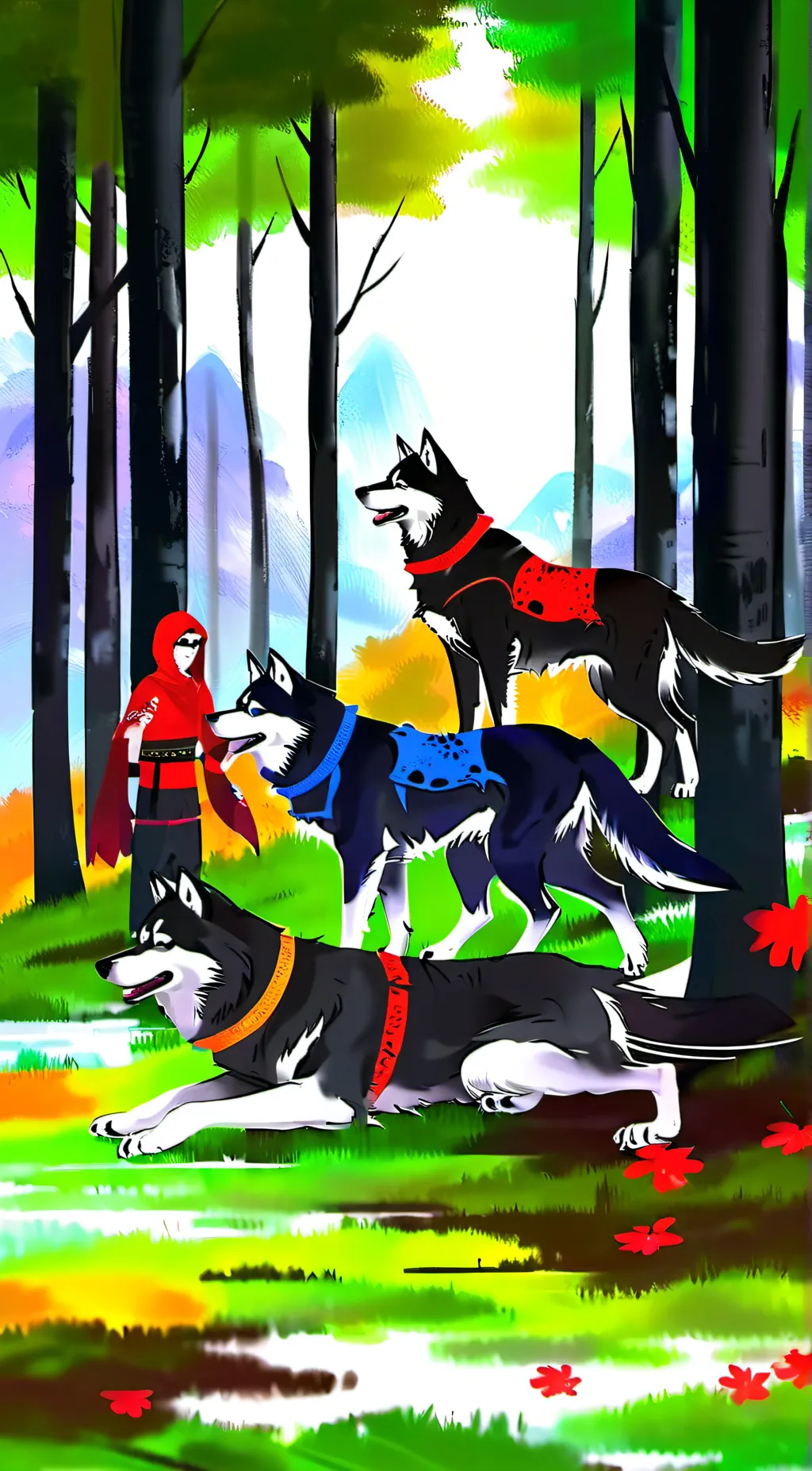 ai character: Aphmau RP background