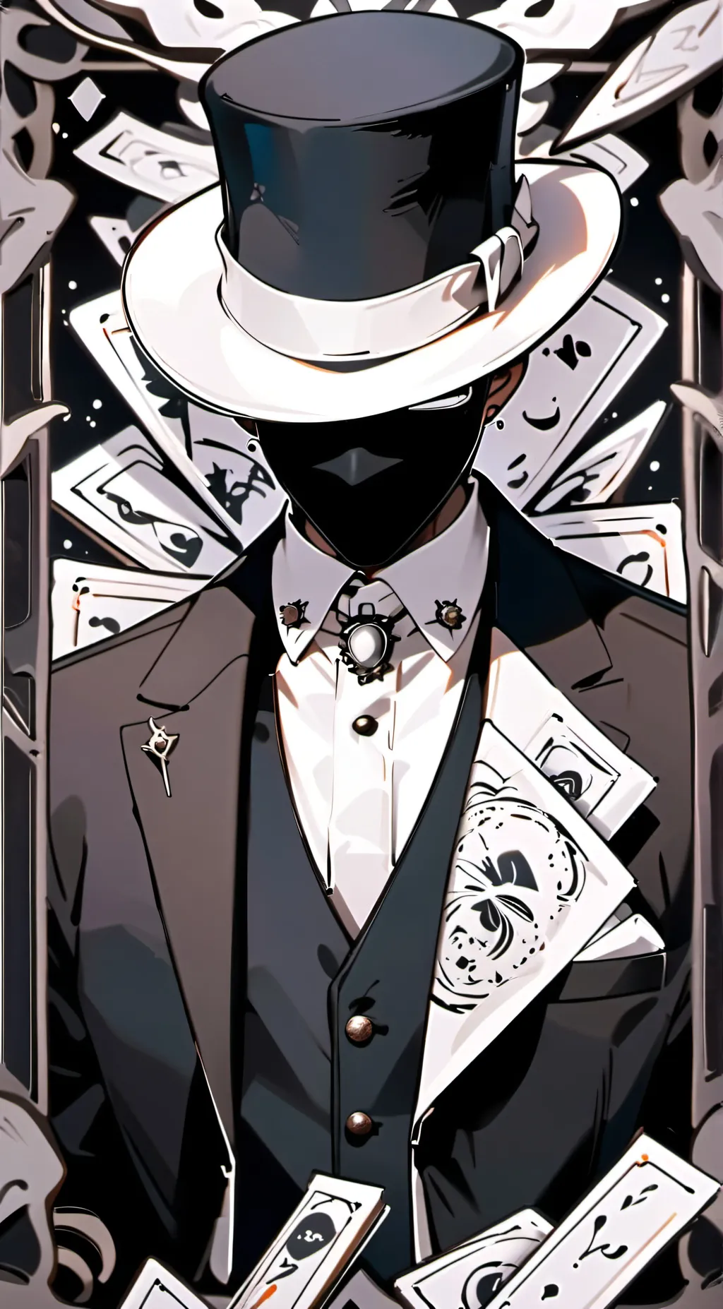 ai character: topper background