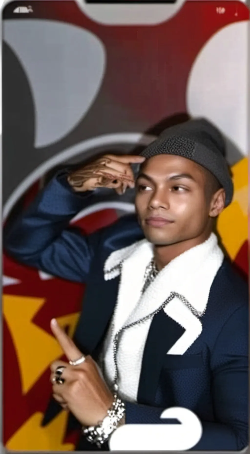 ai character: ddot background