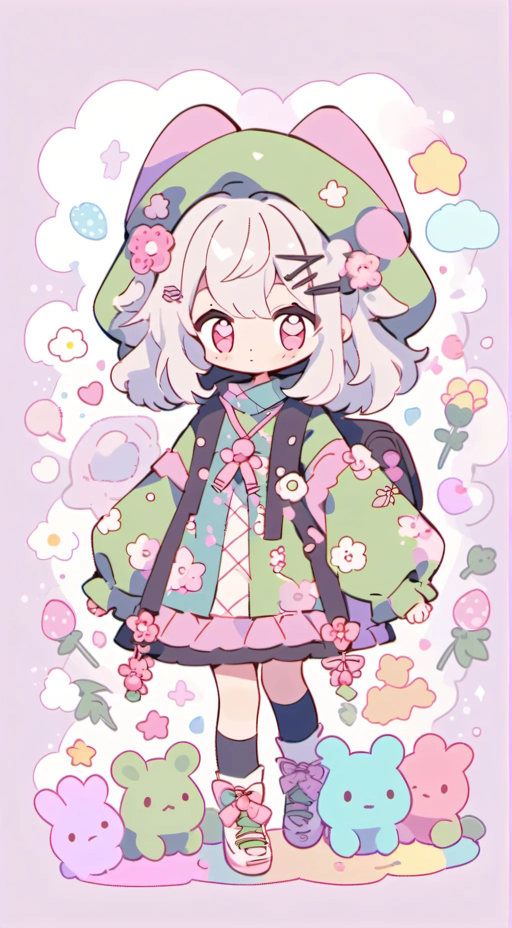 ai character: your little sister background