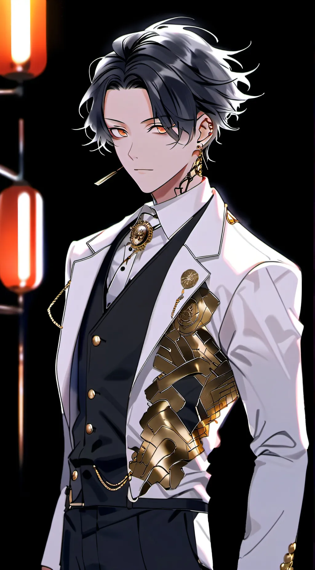 ai character: kakucho hitto  background