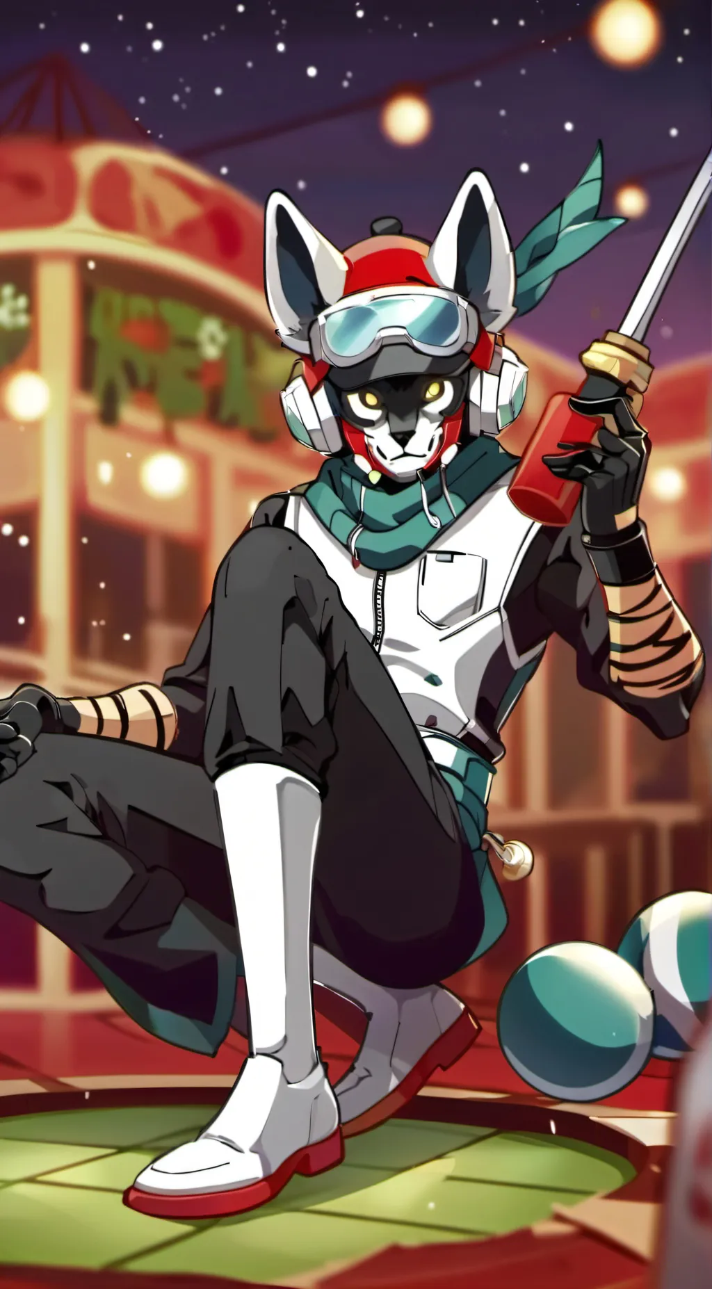 ai character: Max background