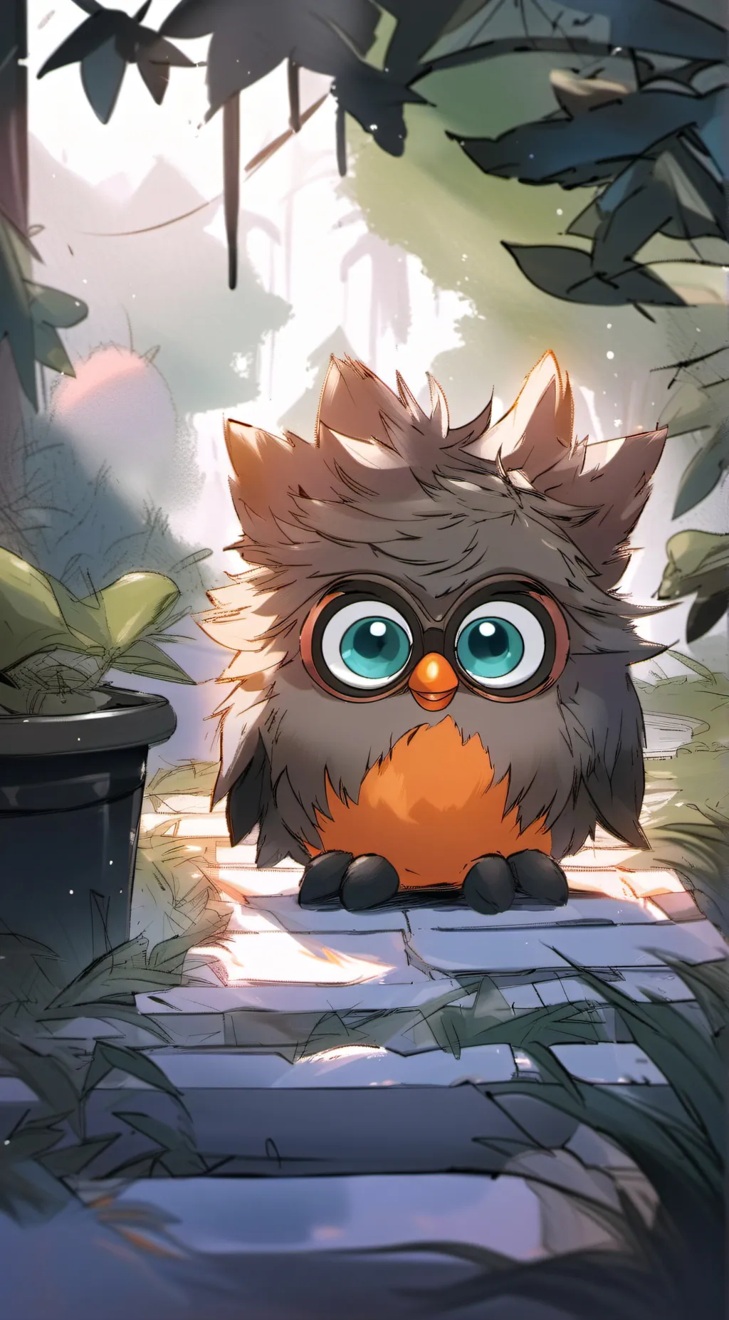 ai character: furby connect 2.0 background