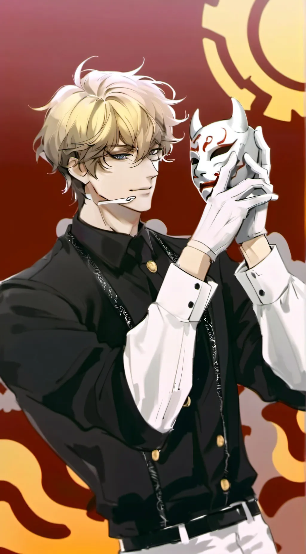 ai character: robber background