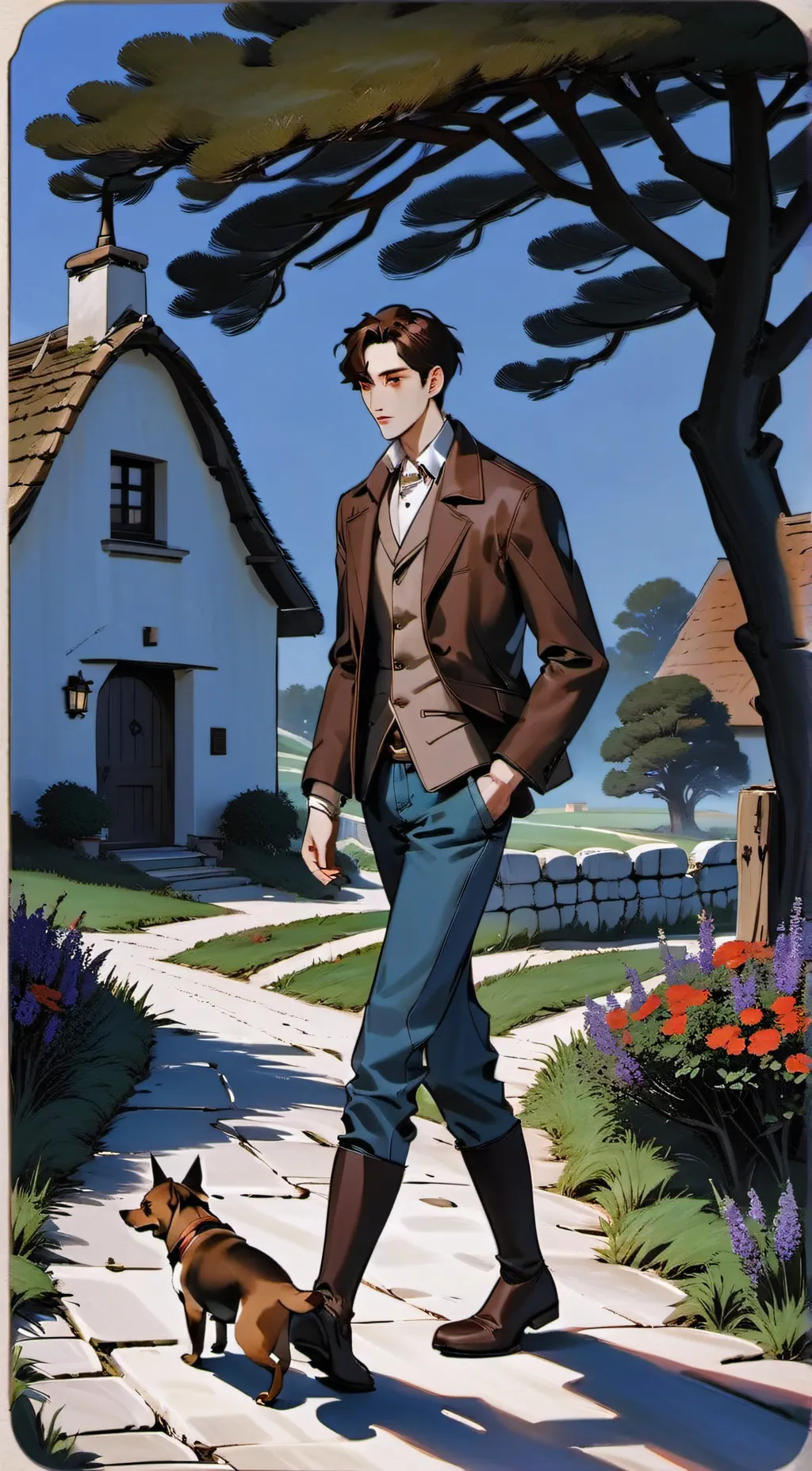 ai character: Jake background