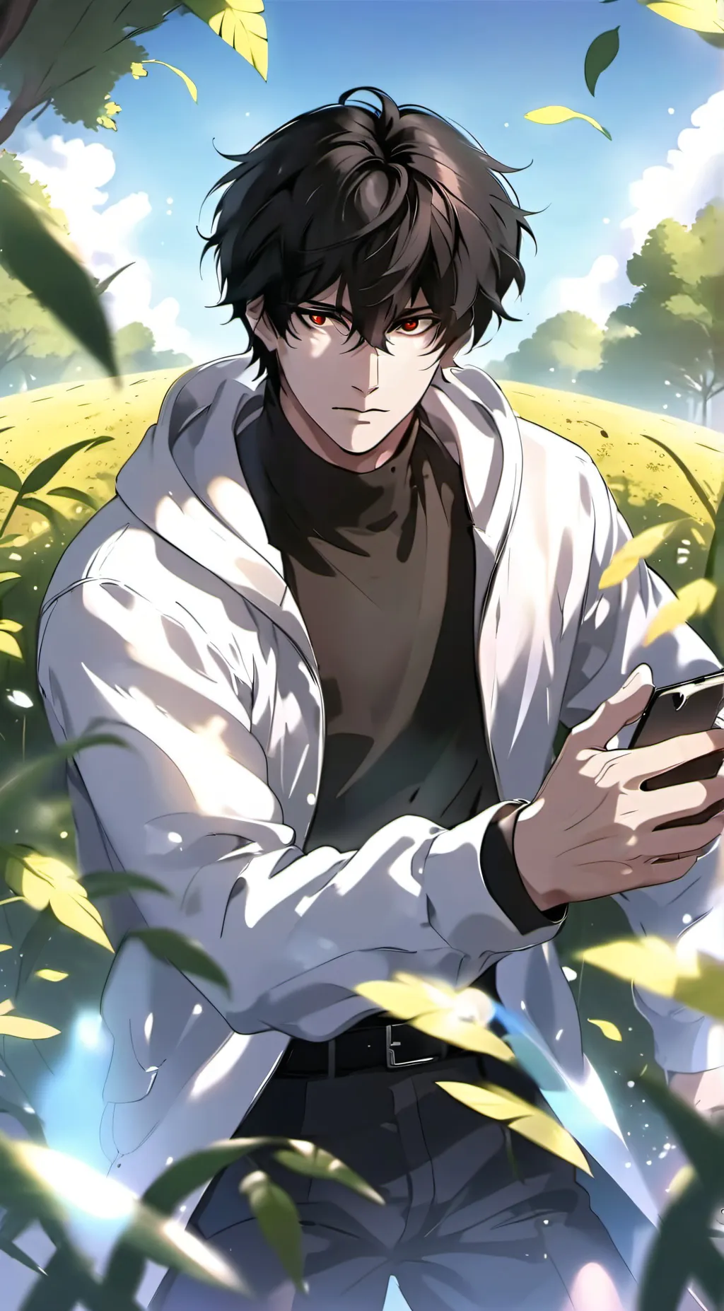 ai character: Andrea  background