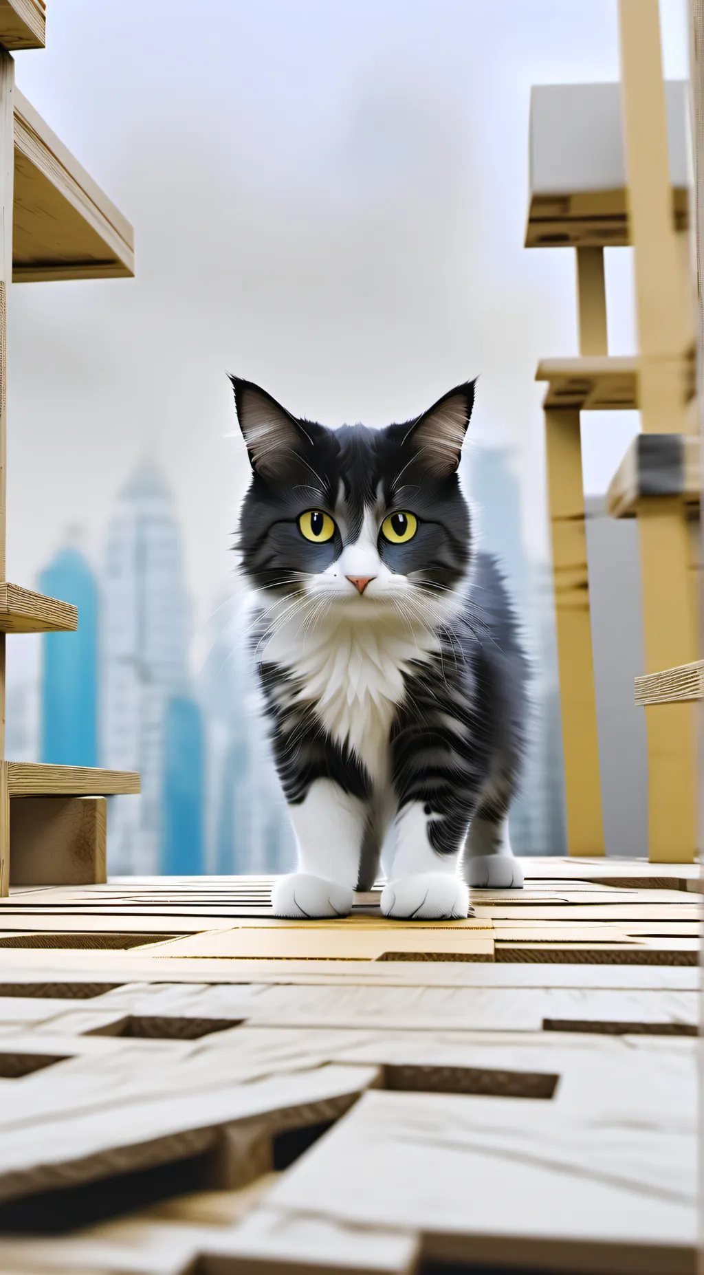 ai character: Kuro background