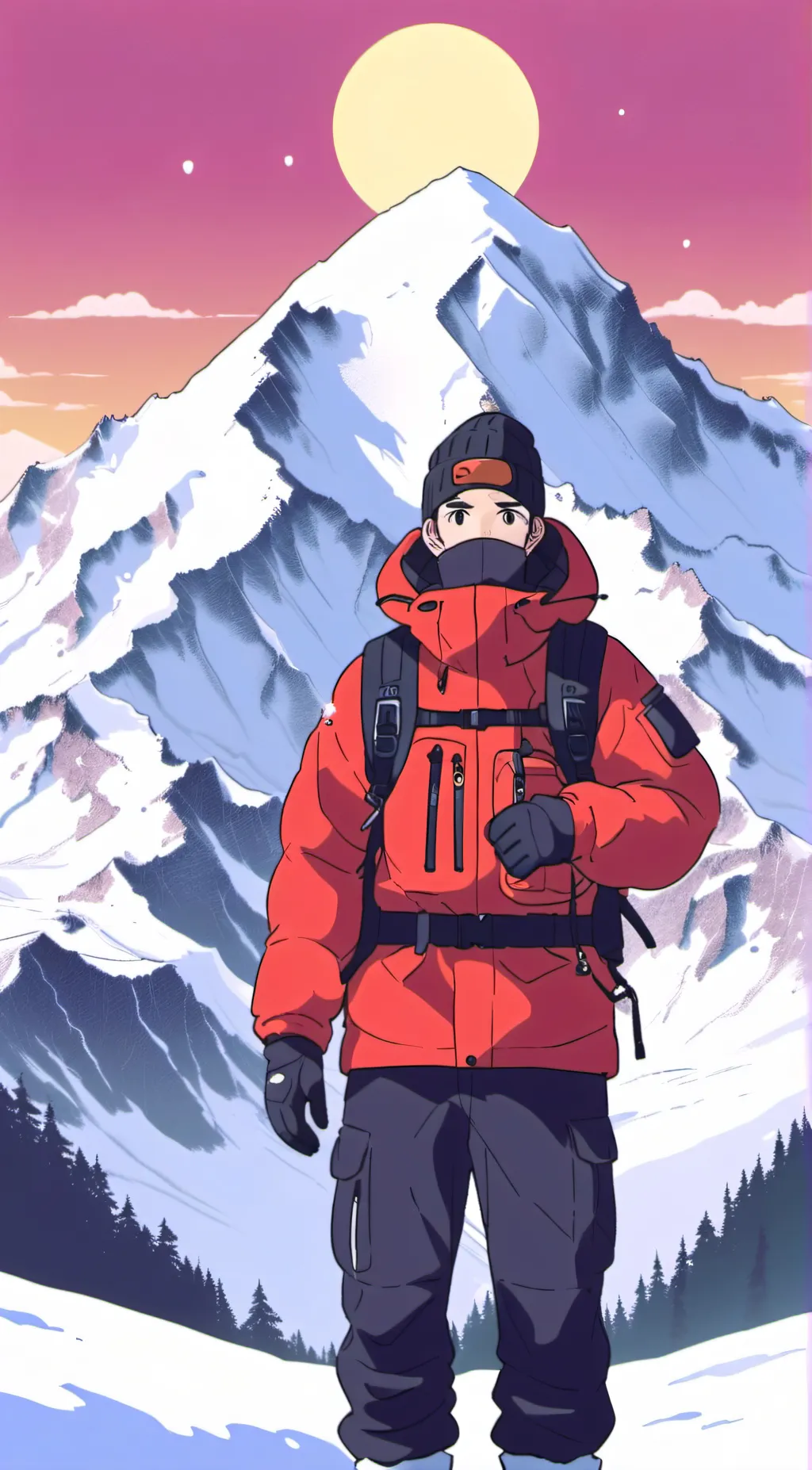 ai character: I will copy you  background