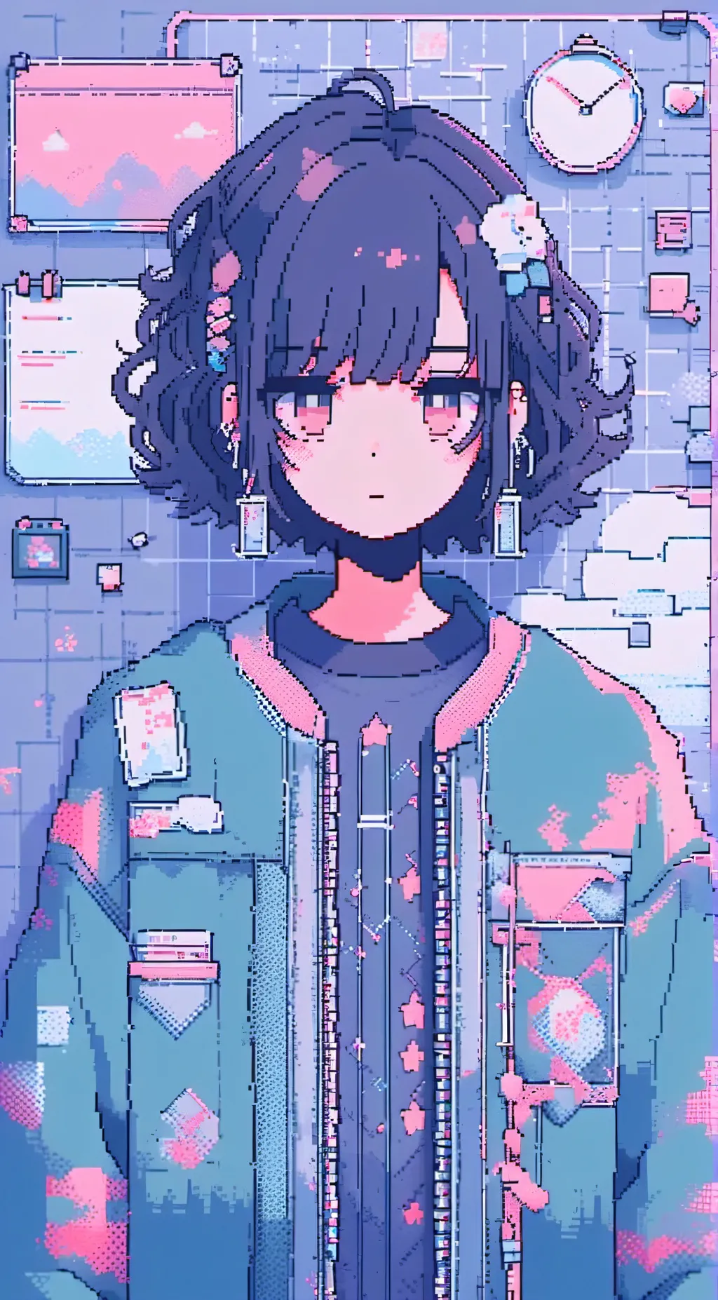 ai character: Aria background