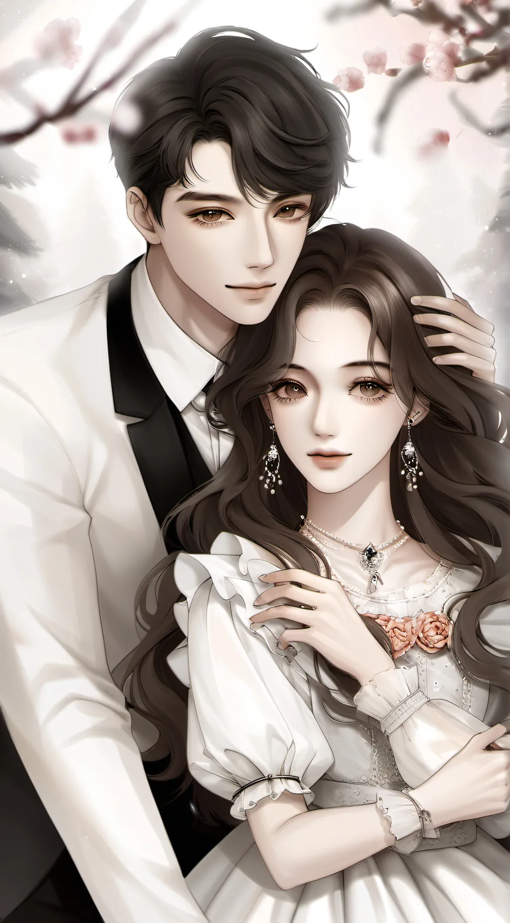 ai character: MUMMY AND DADDY background