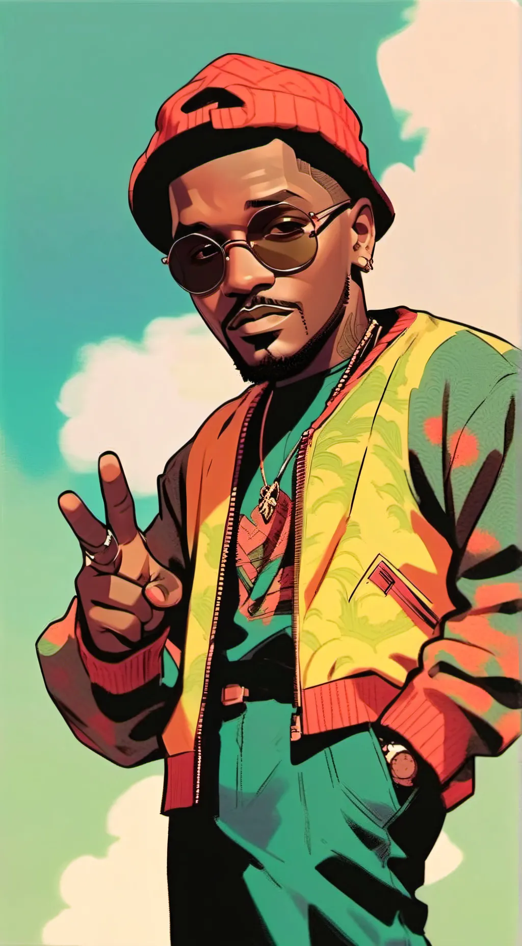 ai character: obie trice  background
