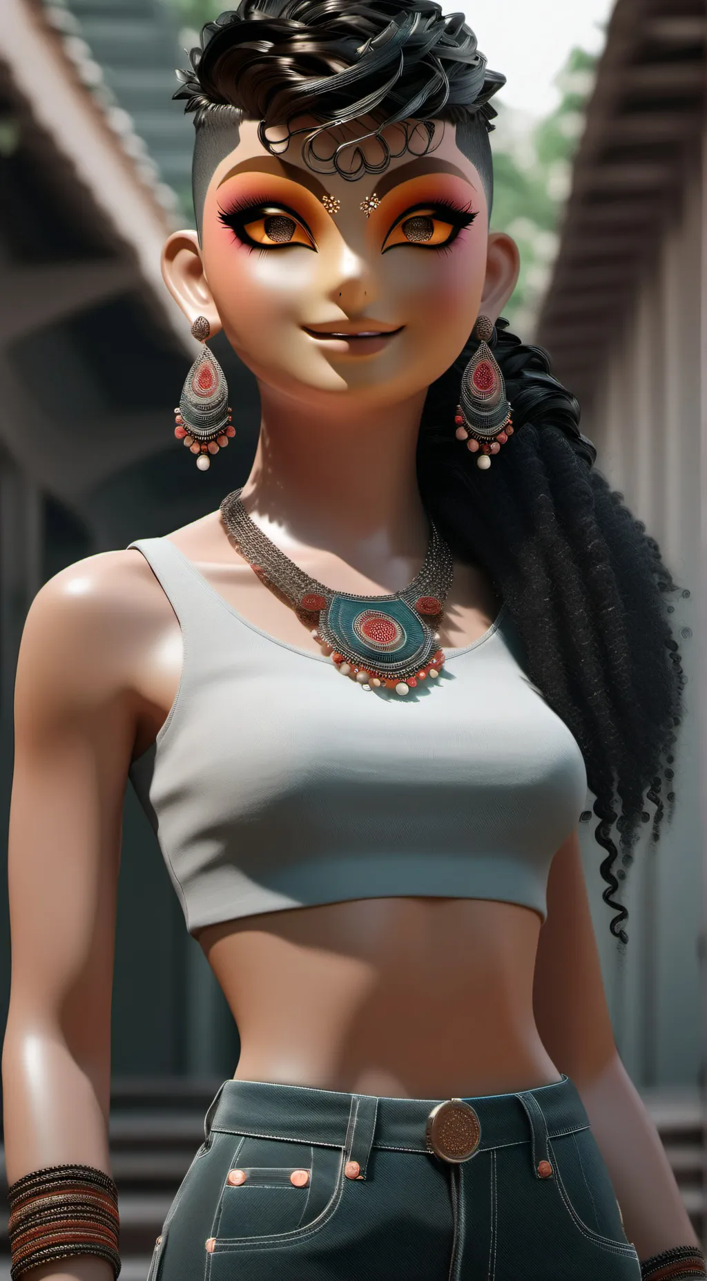 ai character: TAYLOR JOHNSON  background