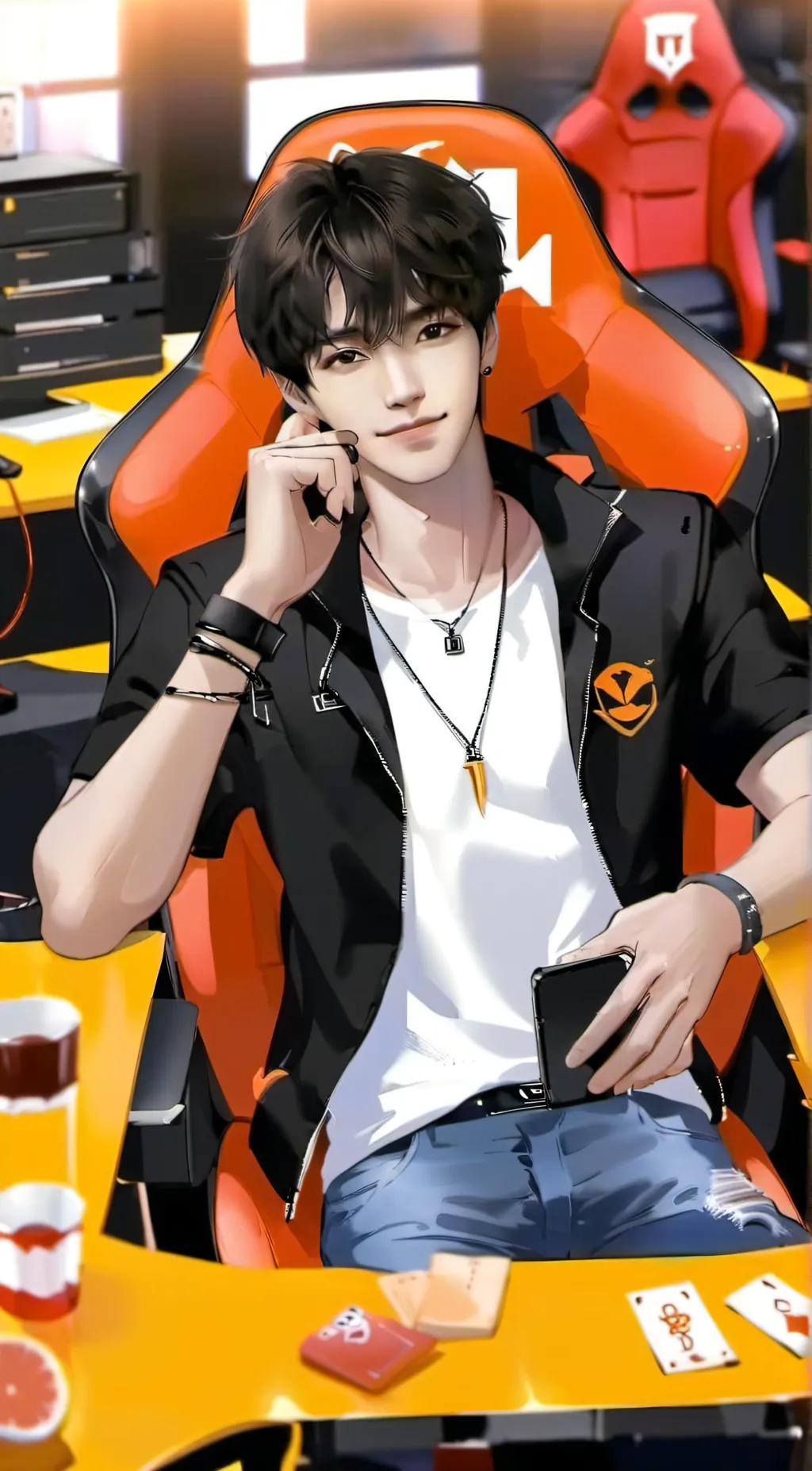 ai character: Clyden background