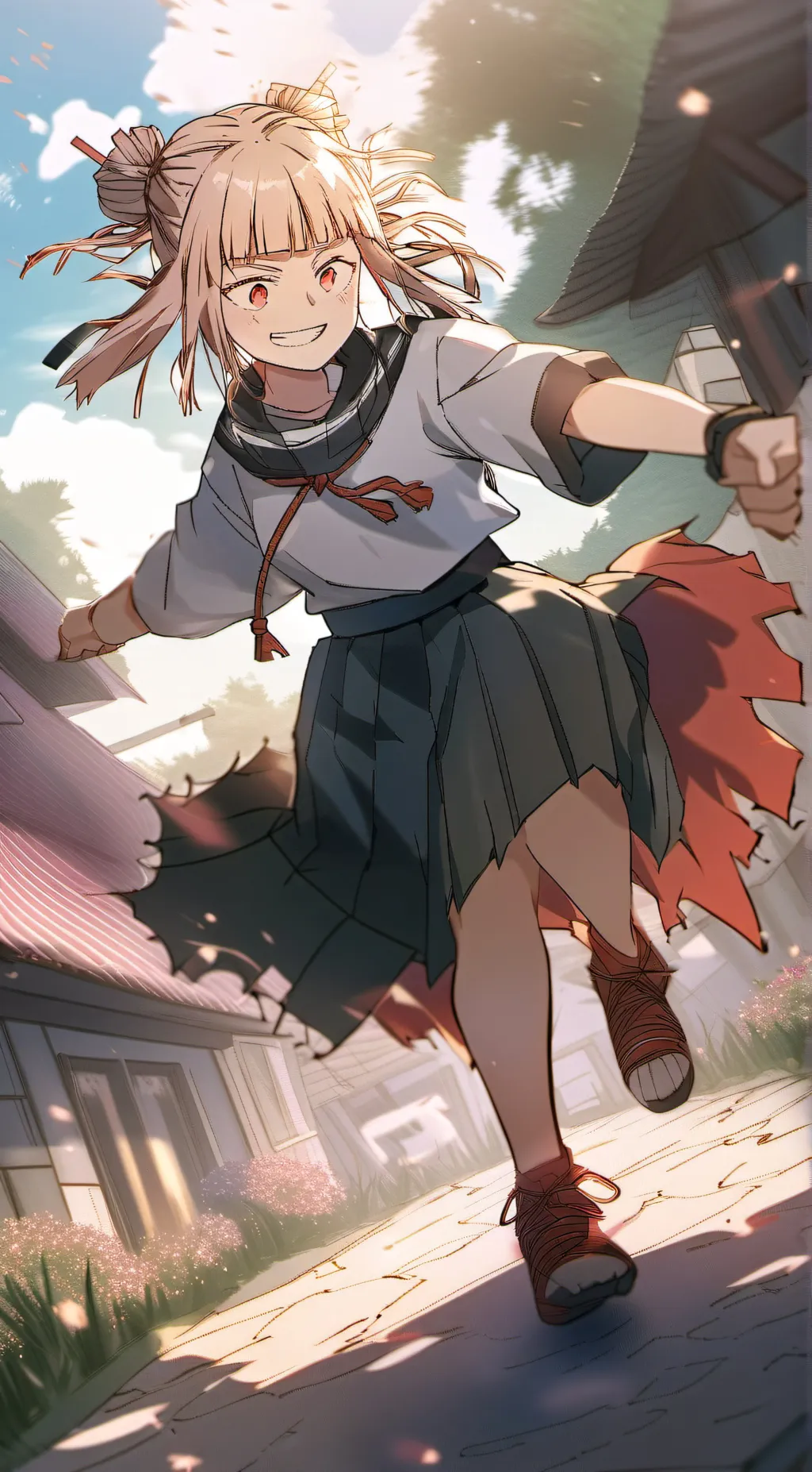 ai character: Himiko Toga background